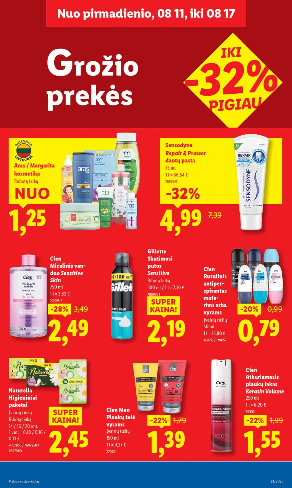 lidl - LIDL - Maisto prekių pasiūlymai (2025 08 14 - 2025 08 17) - page: 45 lidl - LIDL - Maisto prekių pasiūlymai (2025 08 14 - 2025 08 17) - page: 45