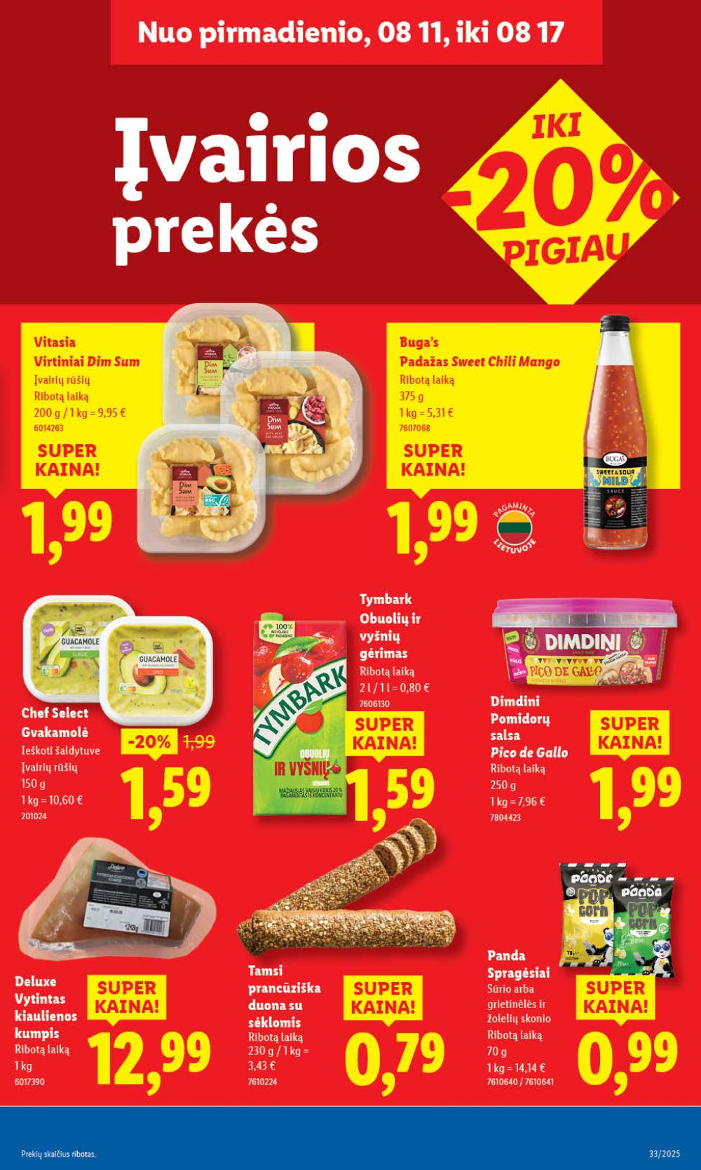 lidl - LIDL - Maisto prekių pasiūlymai (2025 08 14 - 2025 08 17) - page: 39 lidl - LIDL - Maisto prekių pasiūlymai (2025 08 14 - 2025 08 17) - page: 39