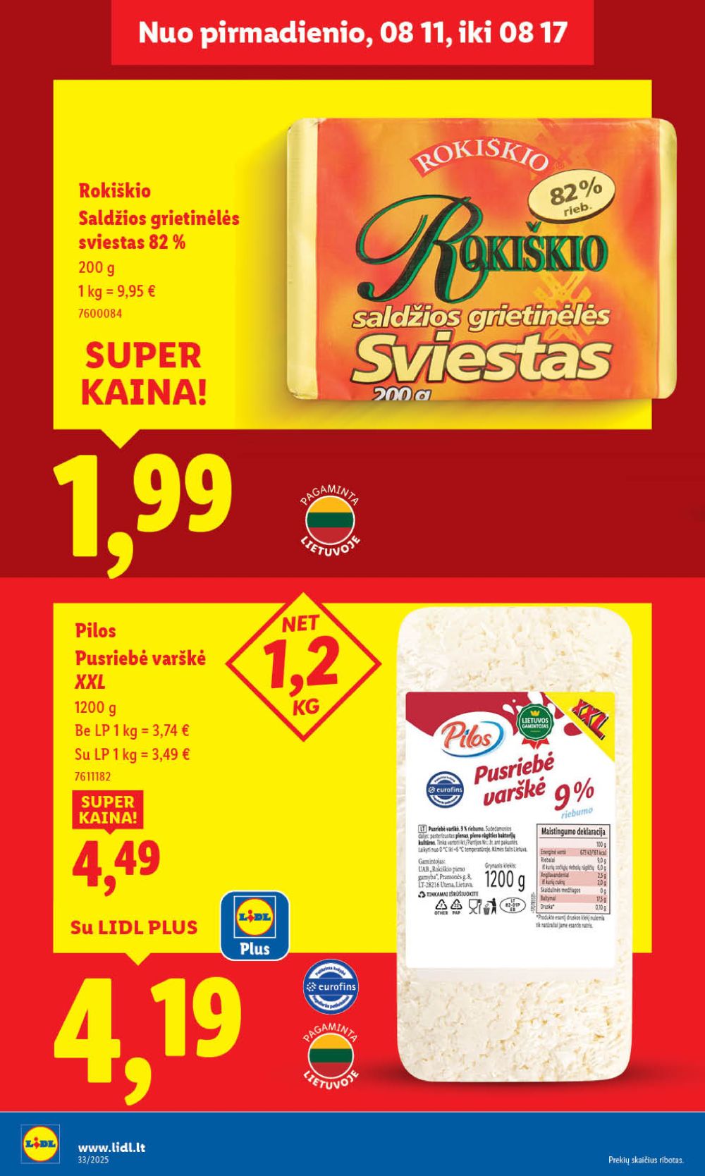 lidl - LIDL - Maisto prekių pasiūlymai (2025 08 14 - 2025 08 17) - page: 28 lidl - LIDL - Maisto prekių pasiūlymai (2025 08 14 - 2025 08 17) - page: 28