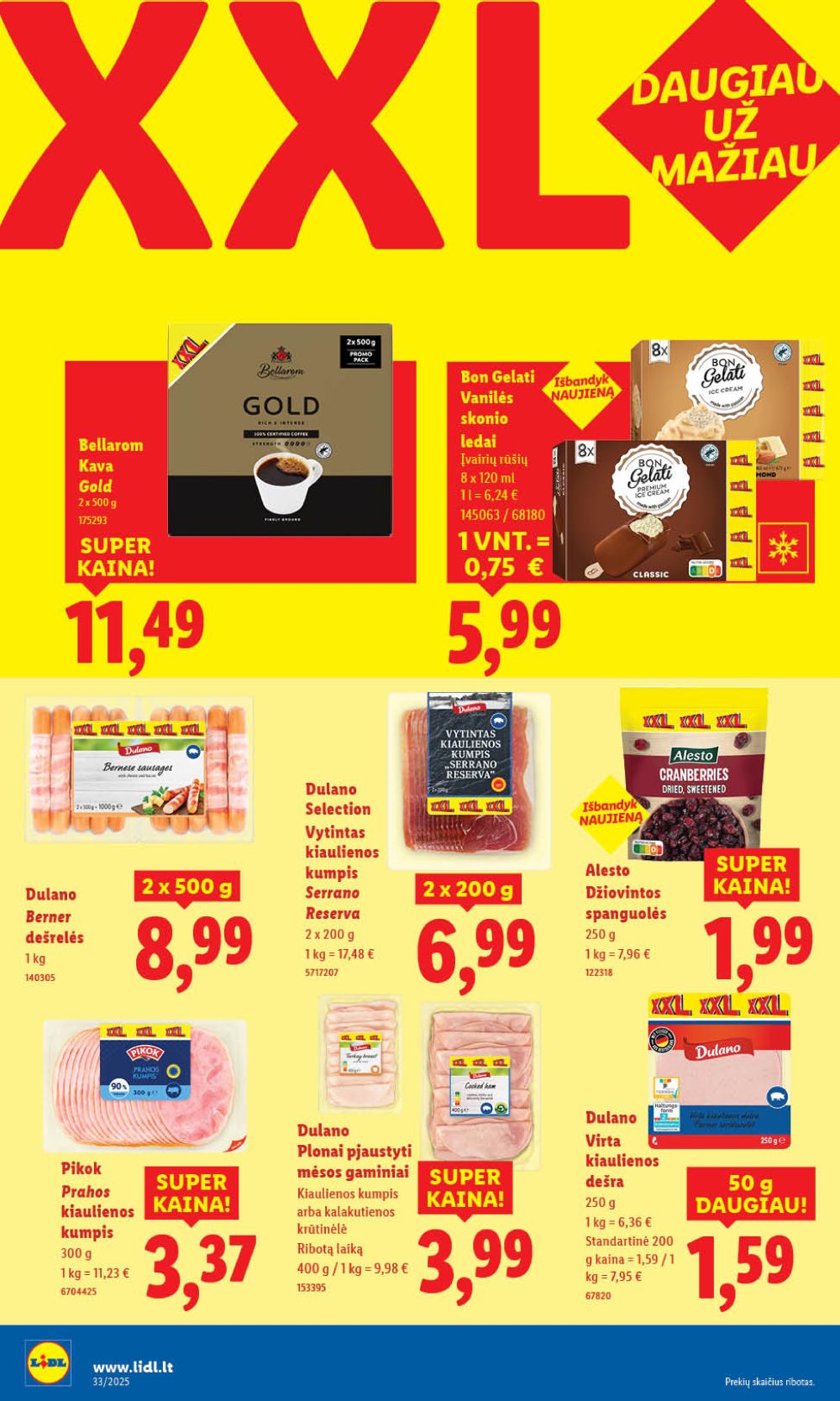 lidl - LIDL - Maisto prekių pasiūlymai (2025 08 14 - 2025 08 17) - page: 20 lidl - LIDL - Maisto prekių pasiūlymai (2025 08 14 - 2025 08 17) - page: 20