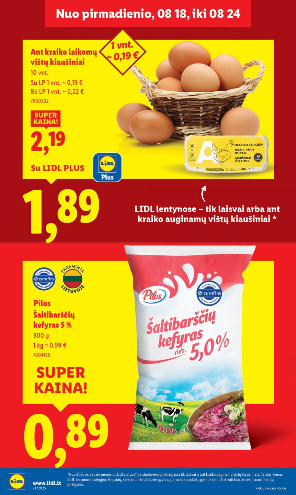 lidl - LIDL - Maisto prekių pasiūlymai (2025 08 18 - 2025 08 24) - page: 34 lidl - LIDL - Maisto prekių pasiūlymai (2025 08 18 - 2025 08 24) - page: 34