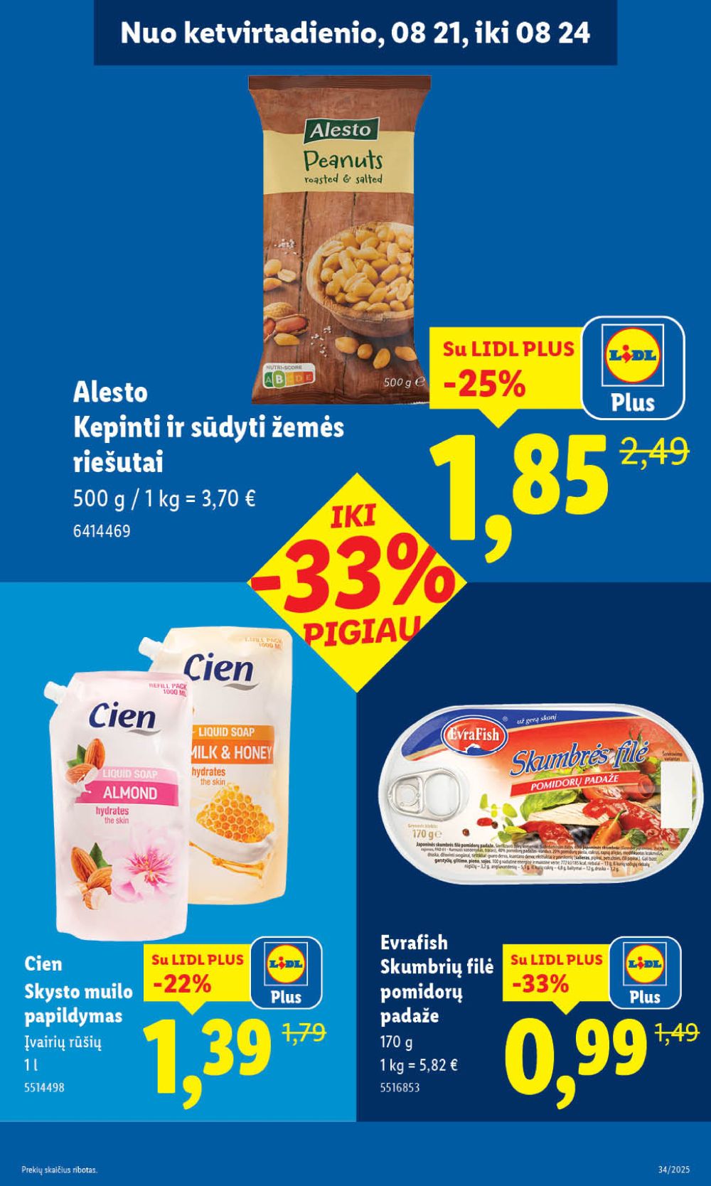 lidl - LIDL - Maisto prekių pasiūlymai (2025 08 18 - 2025 08 24) - page: 57 lidl - LIDL - Maisto prekių pasiūlymai (2025 08 18 - 2025 08 24) - page: 57