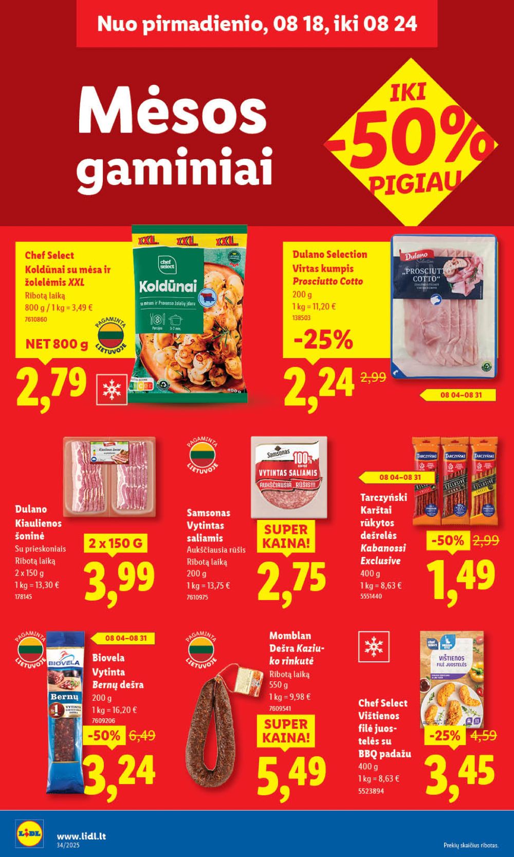 lidl - LIDL - Maisto prekių pasiūlymai (2025 08 18 - 2025 08 24) - page: 40 lidl - LIDL - Maisto prekių pasiūlymai (2025 08 18 - 2025 08 24) - page: 40