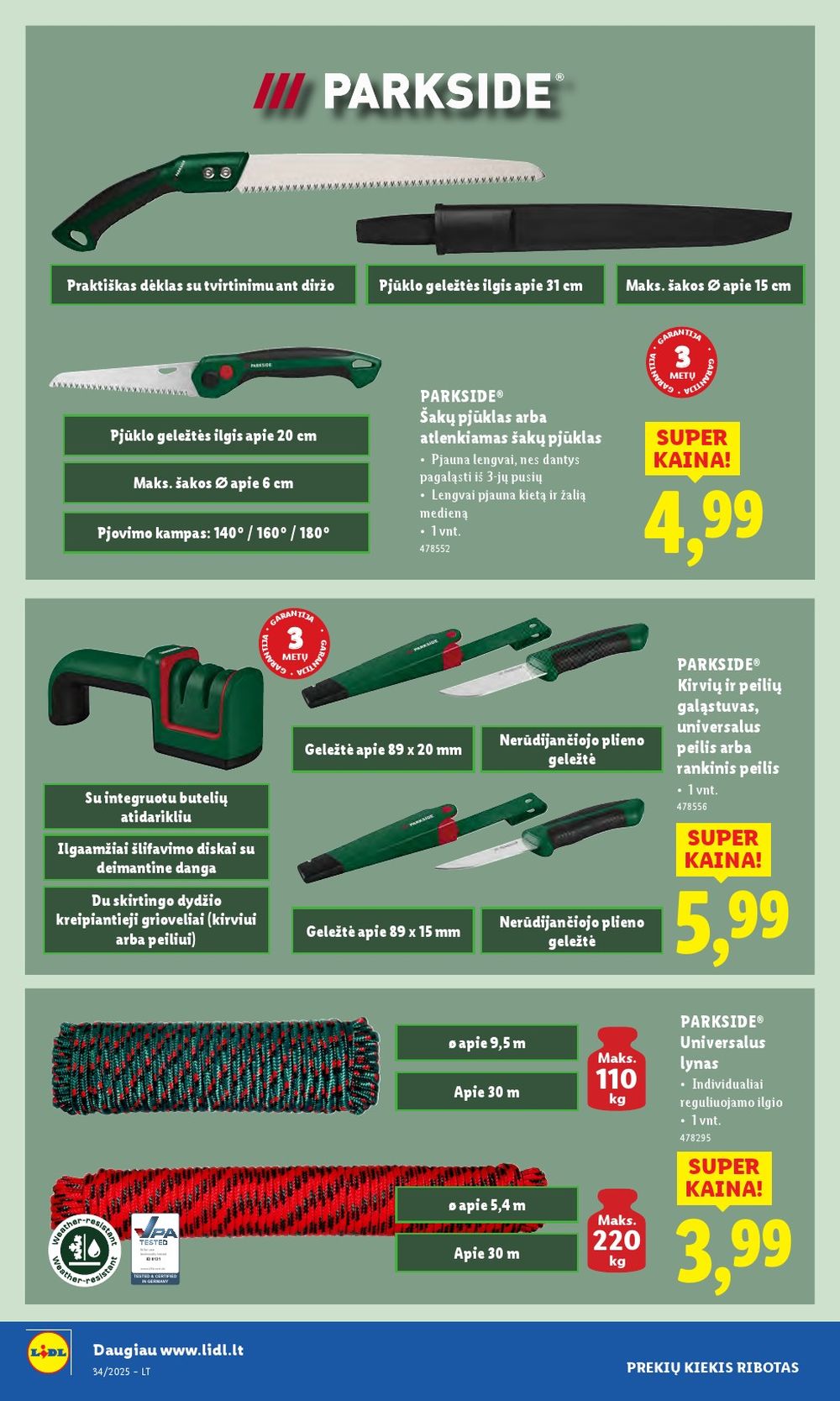 lidl - LIDL - Ne maisto prekių pasiūlymai (2025 08 18 - 2025 08 24) - page: 28