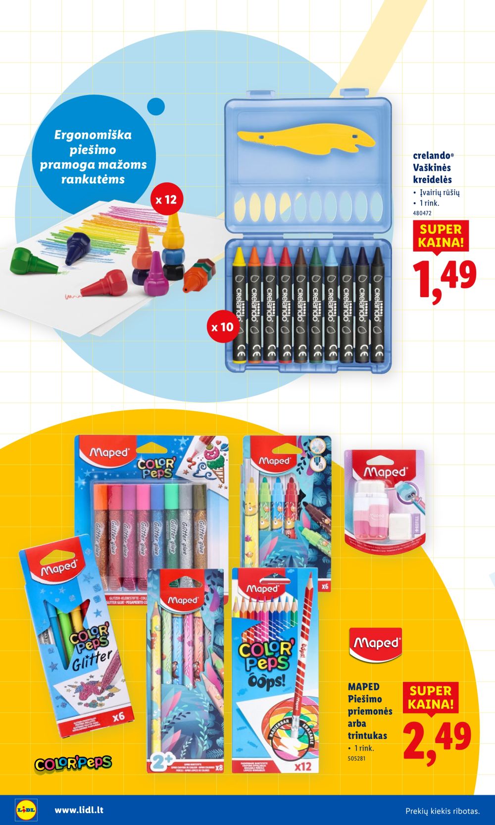 lidl - LIDL - Mokyklinių prekių katalogas (2025 08 21 - ) - page: 40 lidl - LIDL - Mokyklinių prekių katalogas (2025 08 21 - ) - page: 40