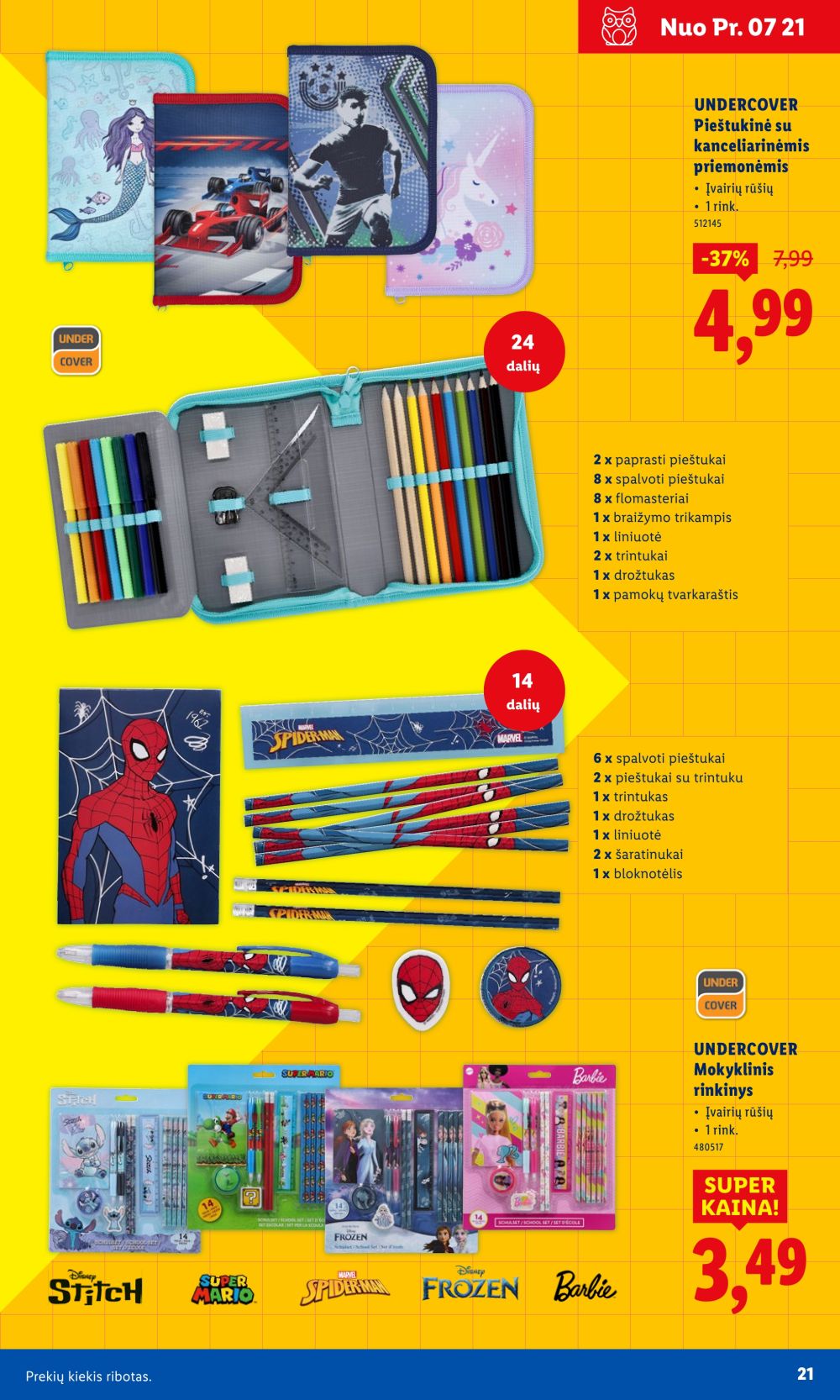 lidl - LIDL - Mokyklinių prekių katalogas (2025 08 21 - ) - page: 21 lidl - LIDL - Mokyklinių prekių katalogas (2025 08 21 - ) - page: 21