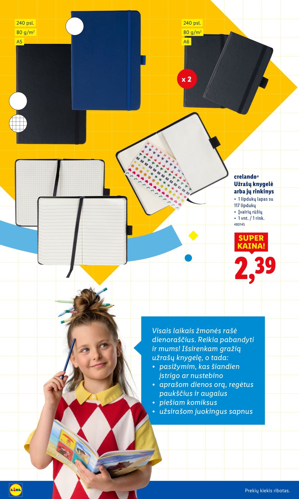 lidl - LIDL - Mokyklinių prekių katalogas (2025 08 21 - ) - page: 46 lidl - LIDL - Mokyklinių prekių katalogas (2025 08 21 - ) - page: 46