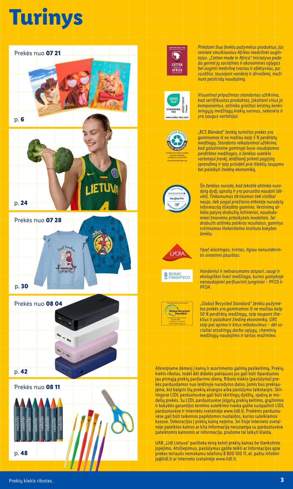 lidl - LIDL - Mokyklinių prekių katalogas (2025 08 21 - ) - page: 3 lidl - LIDL - Mokyklinių prekių katalogas (2025 08 21 - ) - page: 3