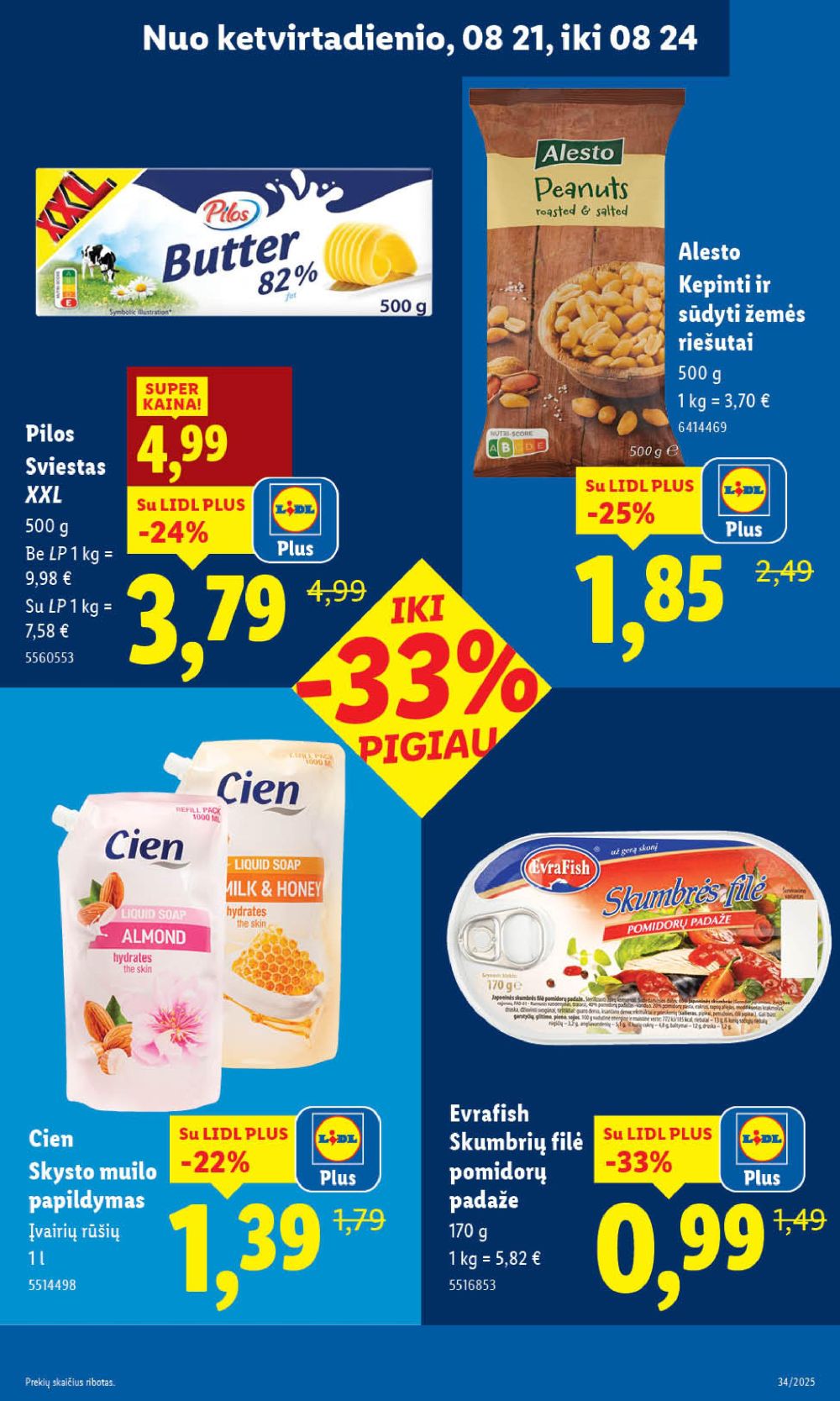 lidl - LIDL - Maisto prekių pasiūlymai (2025 08 21 - 2025 08 24) - page: 15 lidl - LIDL - Maisto prekių pasiūlymai (2025 08 21 - 2025 08 24) - page: 15
