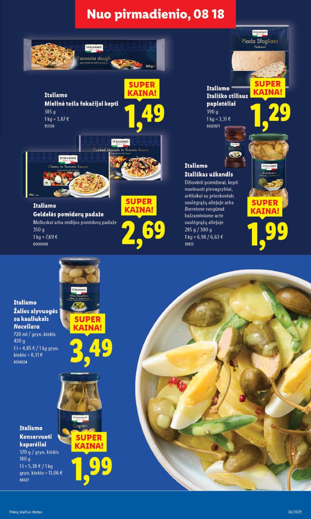 lidl - LIDL - Maisto prekių pasiūlymai (2025 08 21 - 2025 08 24) - page: 25 lidl - LIDL - Maisto prekių pasiūlymai (2025 08 21 - 2025 08 24) - page: 25