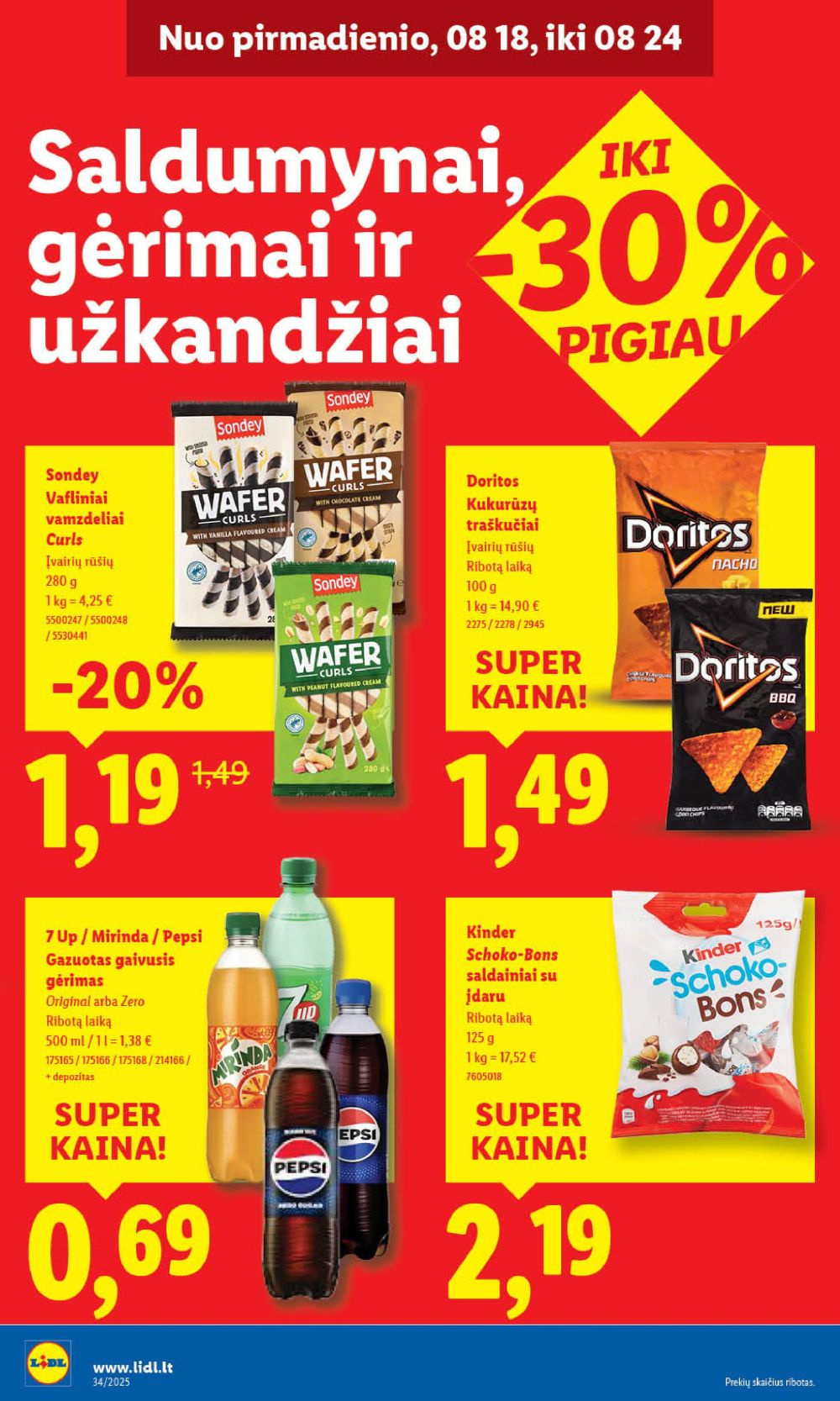 lidl - LIDL - Maisto prekių pasiūlymai (2025 08 21 - 2025 08 24) - page: 54 lidl - LIDL - Maisto prekių pasiūlymai (2025 08 21 - 2025 08 24) - page: 54