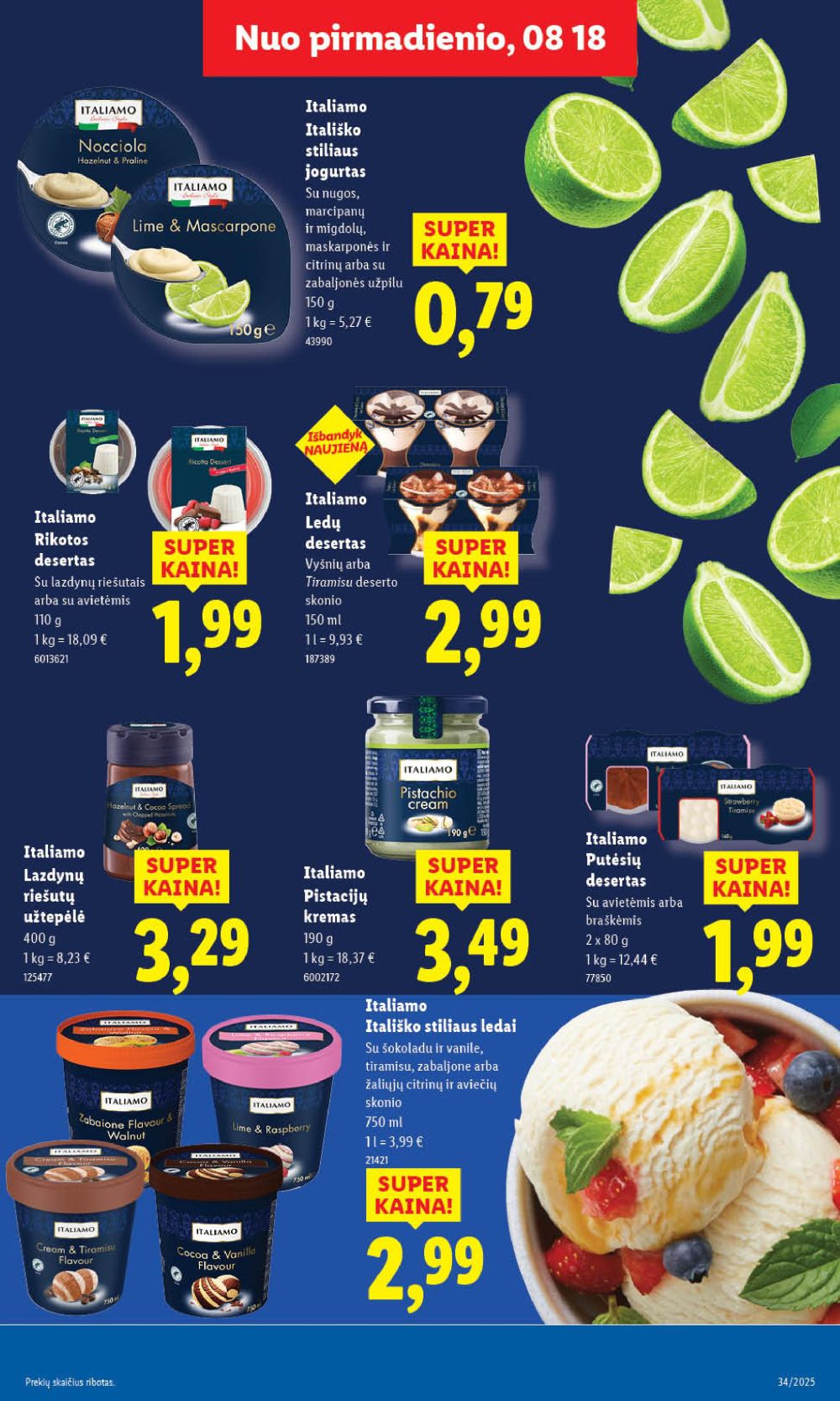 lidl - LIDL - Maisto prekių pasiūlymai (2025 08 21 - 2025 08 24) - page: 39 lidl - LIDL - Maisto prekių pasiūlymai (2025 08 21 - 2025 08 24) - page: 39
