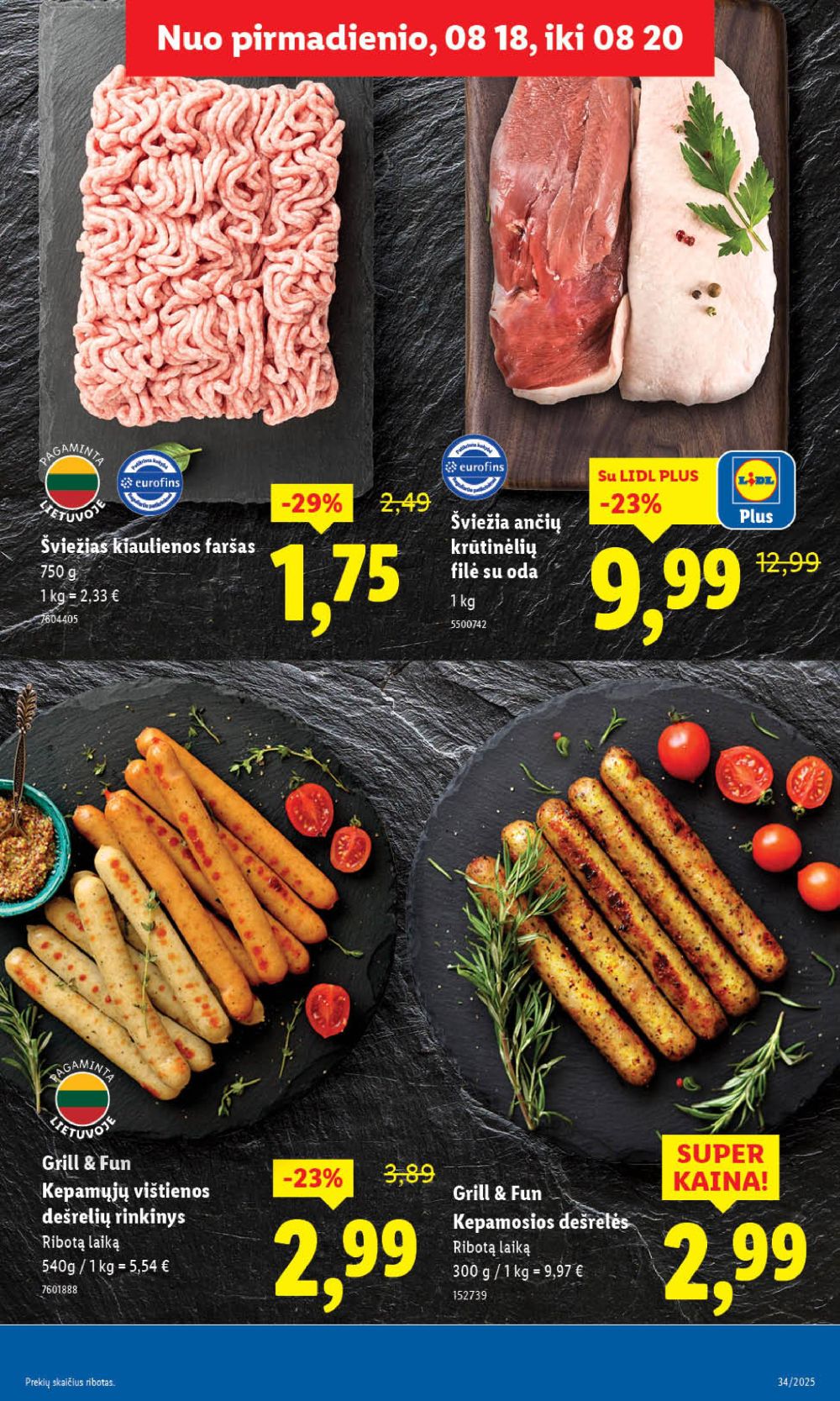 lidl - LIDL - Maisto prekių pasiūlymai (2025 08 21 - 2025 08 24) - page: 19 lidl - LIDL - Maisto prekių pasiūlymai (2025 08 21 - 2025 08 24) - page: 19
