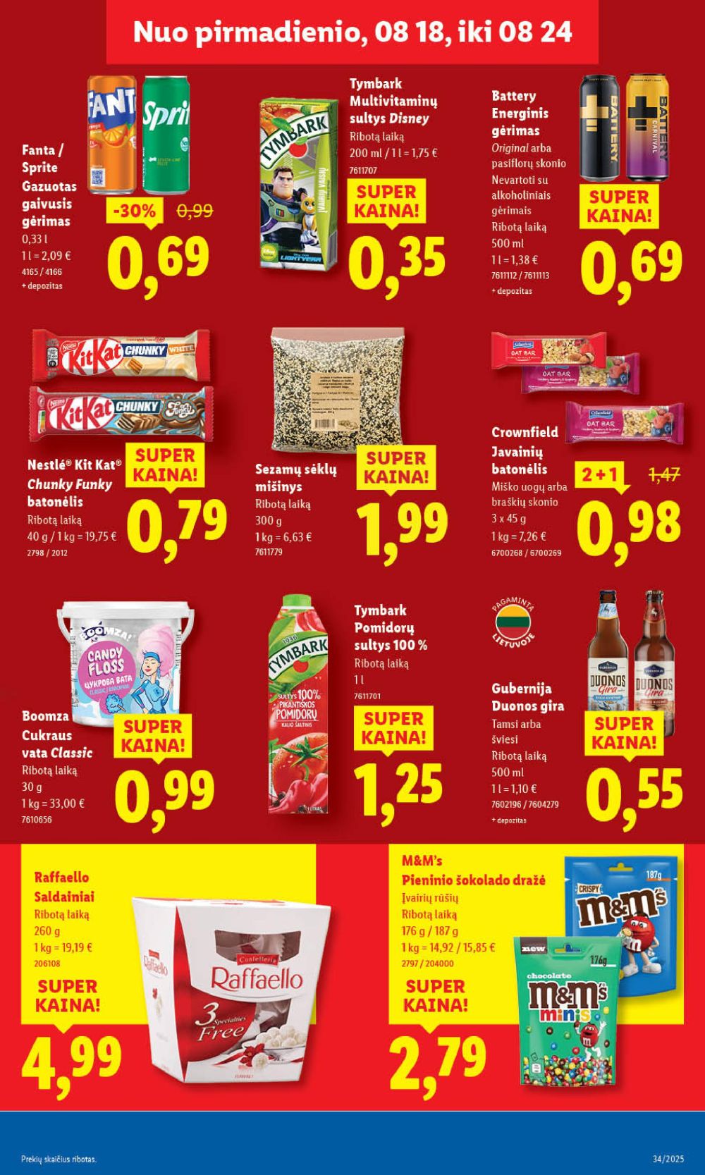 lidl - LIDL - Maisto prekių pasiūlymai (2025 08 21 - 2025 08 24) - page: 55 lidl - LIDL - Maisto prekių pasiūlymai (2025 08 21 - 2025 08 24) - page: 55
