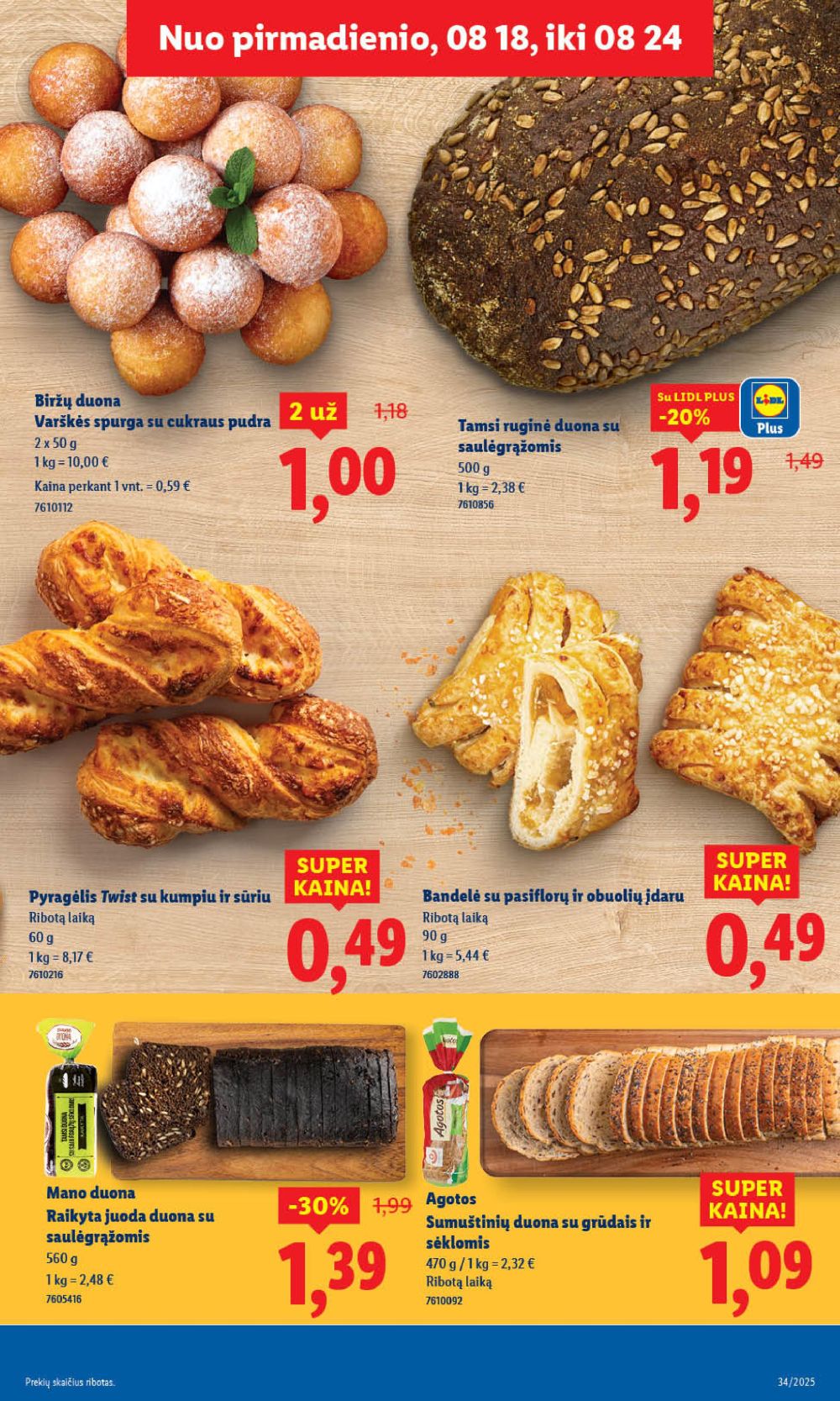 lidl - LIDL - Maisto prekių pasiūlymai (2025 08 21 - 2025 08 24) - page: 9 lidl - LIDL - Maisto prekių pasiūlymai (2025 08 21 - 2025 08 24) - page: 9