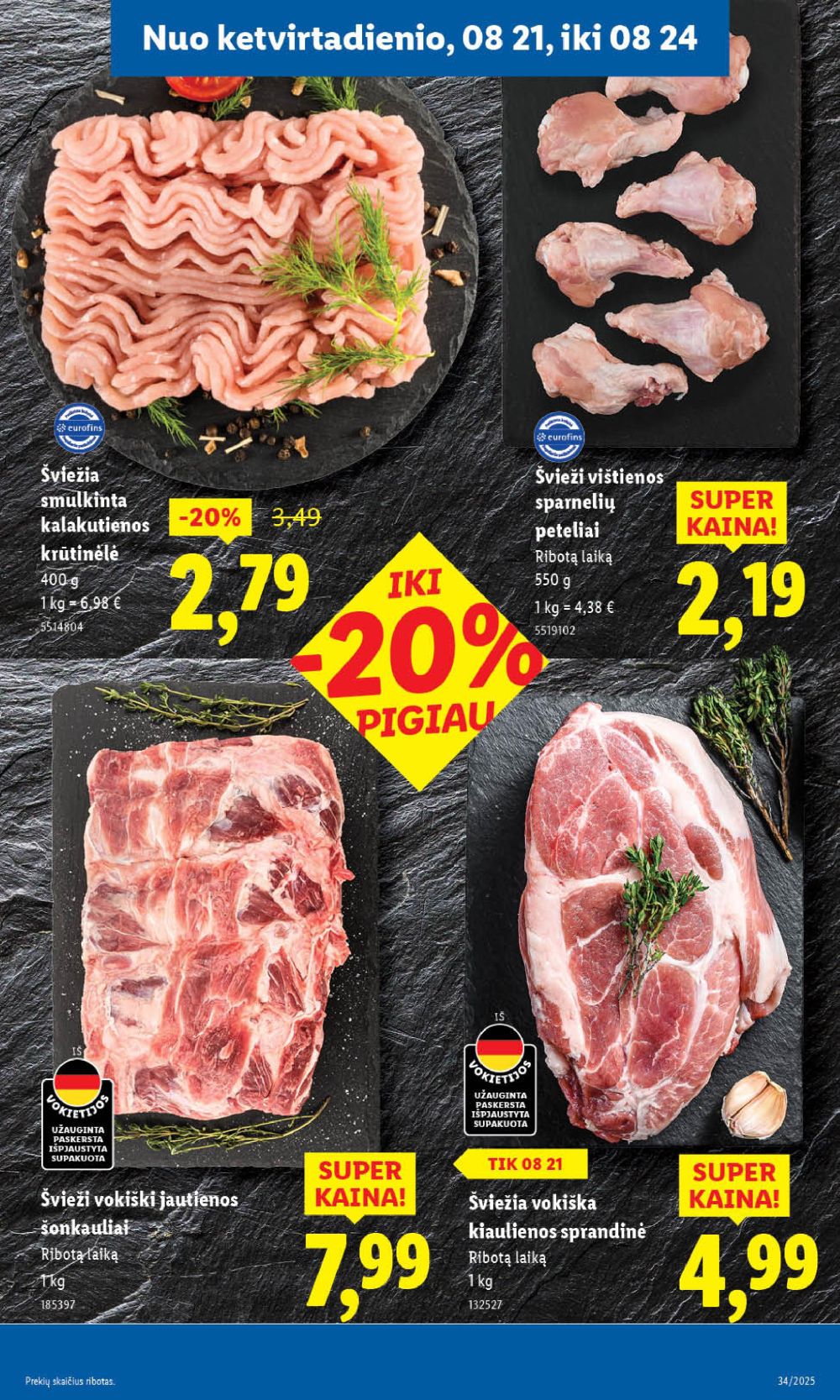 lidl - LIDL - Maisto prekių pasiūlymai (2025 08 21 - 2025 08 24) - page: 11 lidl - LIDL - Maisto prekių pasiūlymai (2025 08 21 - 2025 08 24) - page: 11