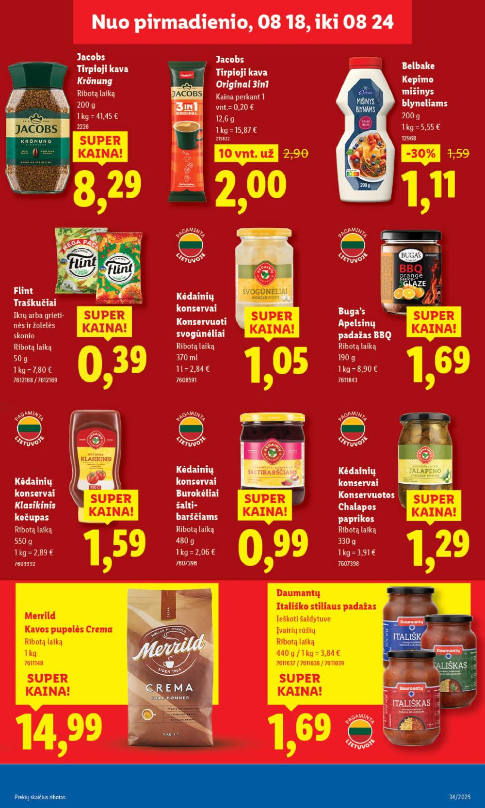 lidl - LIDL - Maisto prekių pasiūlymai (2025 08 21 - 2025 08 24) - page: 53 lidl - LIDL - Maisto prekių pasiūlymai (2025 08 21 - 2025 08 24) - page: 53