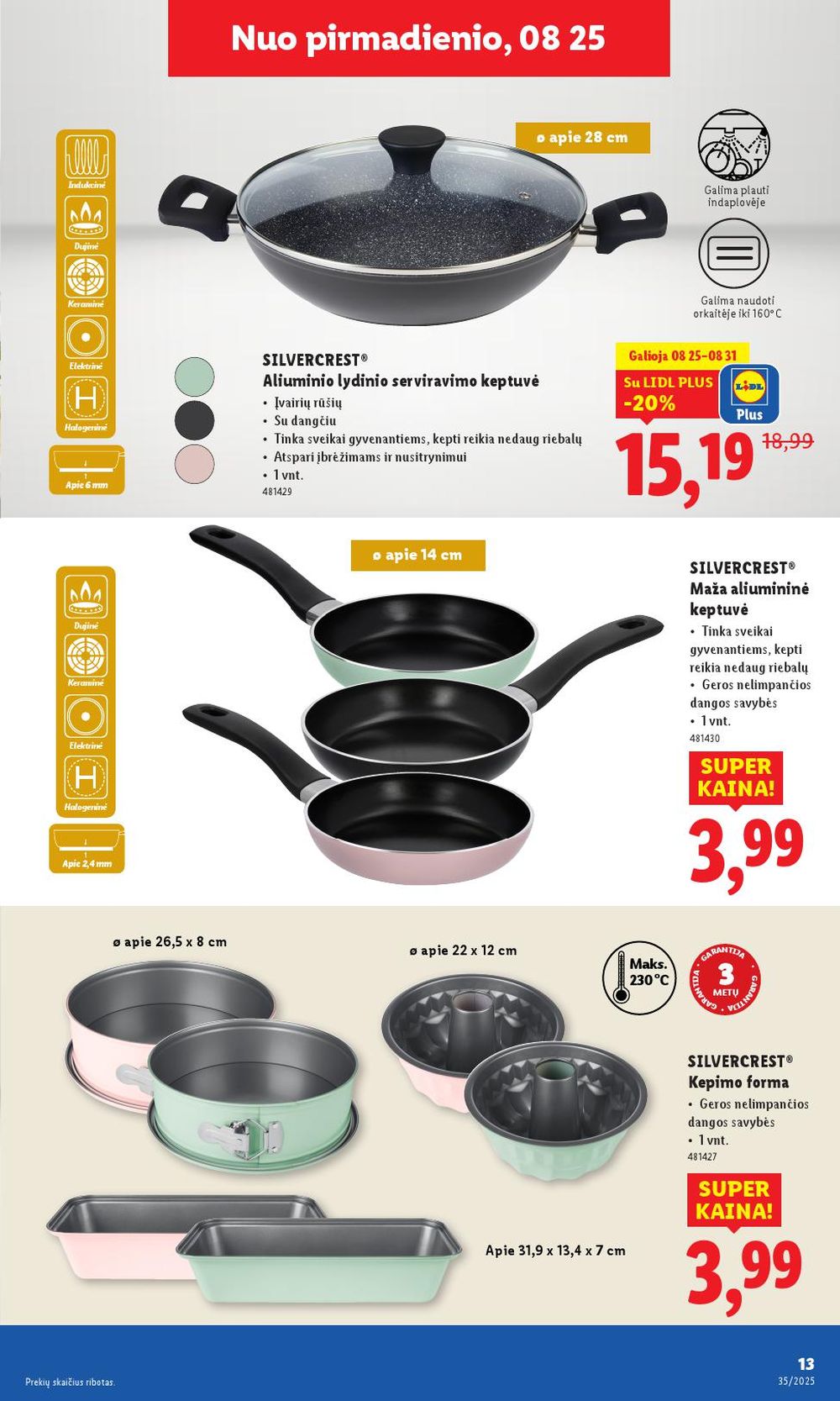 lidl - LIDL - Ne maisto prekių pasiūlymai (2025 08 25 - 2025 08 31) - page: 13 lidl - LIDL - Ne maisto prekių pasiūlymai (2025 08 25 - 2025 08 31) - page: 13