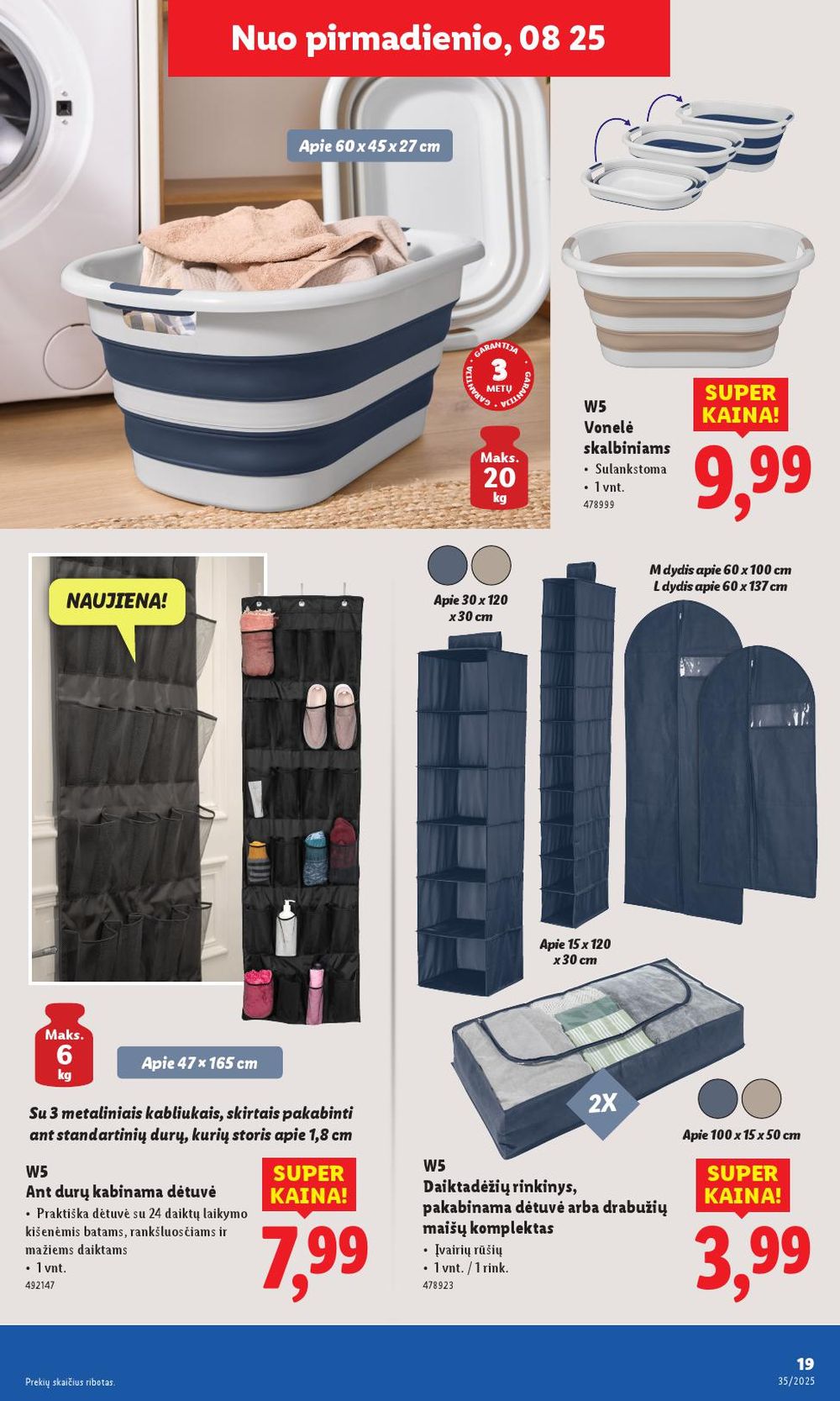 lidl - LIDL - Ne maisto prekių pasiūlymai (2025 08 25 - 2025 08 31) - page: 19 lidl - LIDL - Ne maisto prekių pasiūlymai (2025 08 25 - 2025 08 31) - page: 19