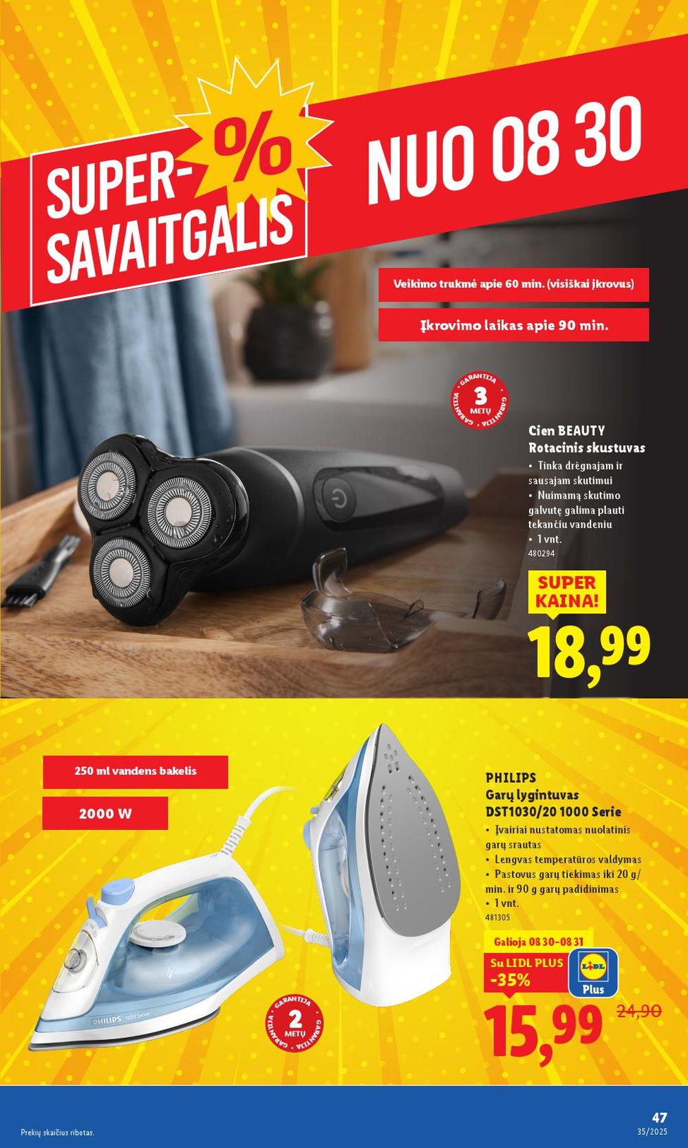 lidl - LIDL - Ne maisto prekių pasiūlymai (2025 08 25 - 2025 08 31) - page: 47 lidl - LIDL - Ne maisto prekių pasiūlymai (2025 08 25 - 2025 08 31) - page: 47
