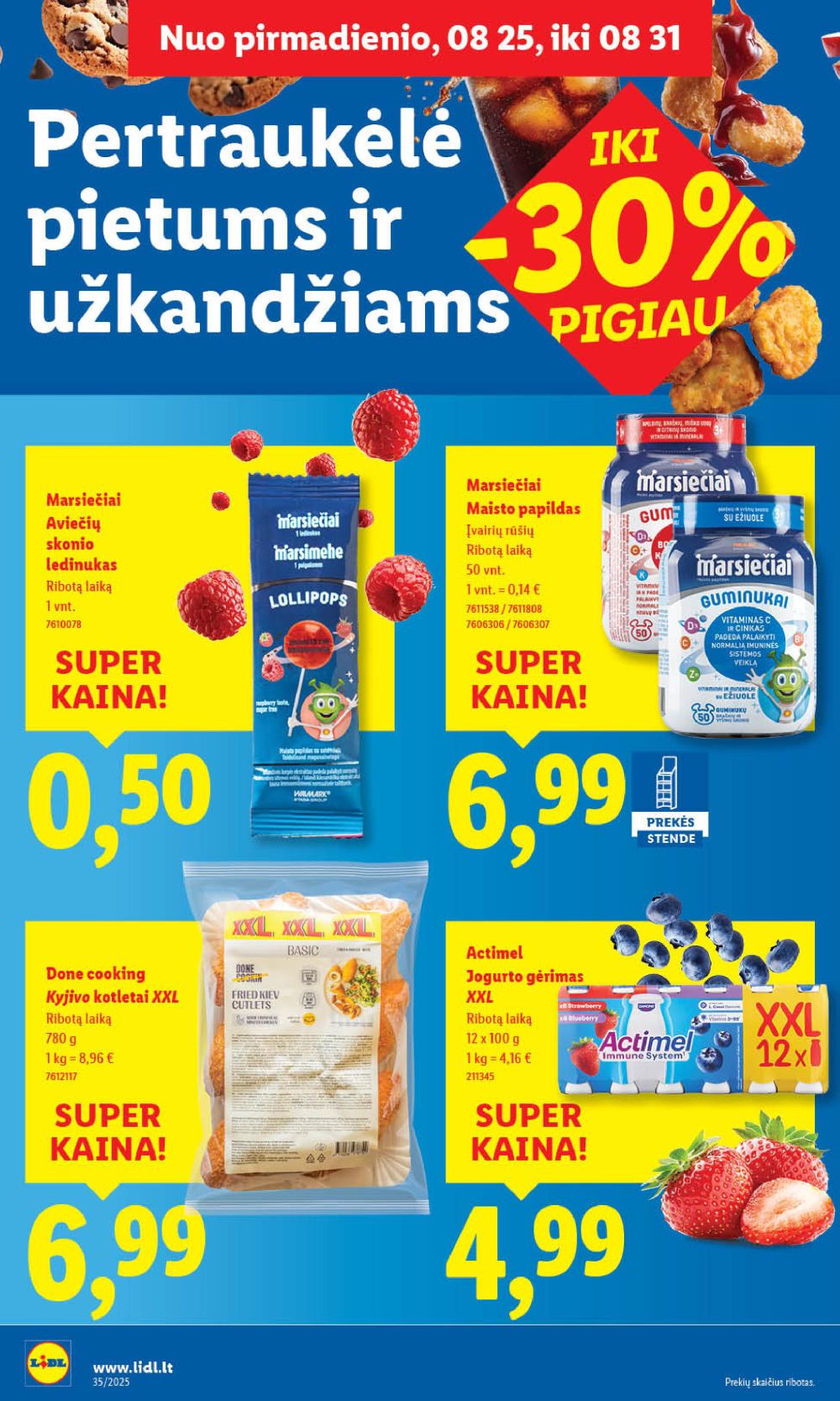 lidl - LIDL - Maisto prekių pasiūlymai (2025 08 28 - 2025 08 31) - page: 38 lidl - LIDL - Maisto prekių pasiūlymai (2025 08 28 - 2025 08 31) - page: 38
