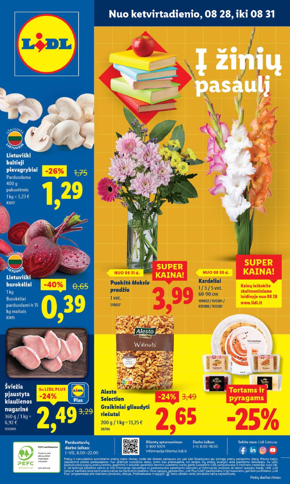 lidl - LIDL - Maisto prekių pasiūlymai (2025 08 28 - 2025 08 31) - page: 1 lidl - LIDL - Maisto prekių pasiūlymai (2025 08 28 - 2025 08 31) - page: 1