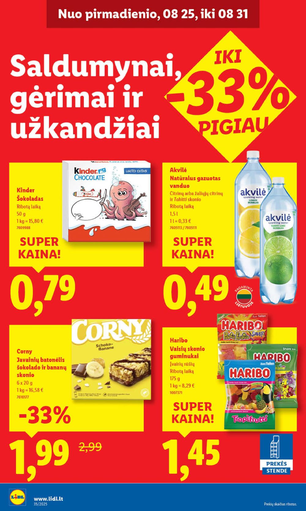 lidl - LIDL - Maisto prekių pasiūlymai (2025 08 28 - 2025 08 31) - page: 42 lidl - LIDL - Maisto prekių pasiūlymai (2025 08 28 - 2025 08 31) - page: 42