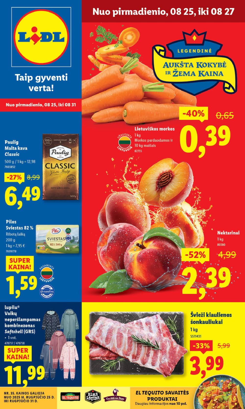 lidl - LIDL - Maisto prekių pasiūlymai (2025 08 28 - 2025 08 31) - page: 19 lidl - LIDL - Maisto prekių pasiūlymai (2025 08 28 - 2025 08 31) - page: 19