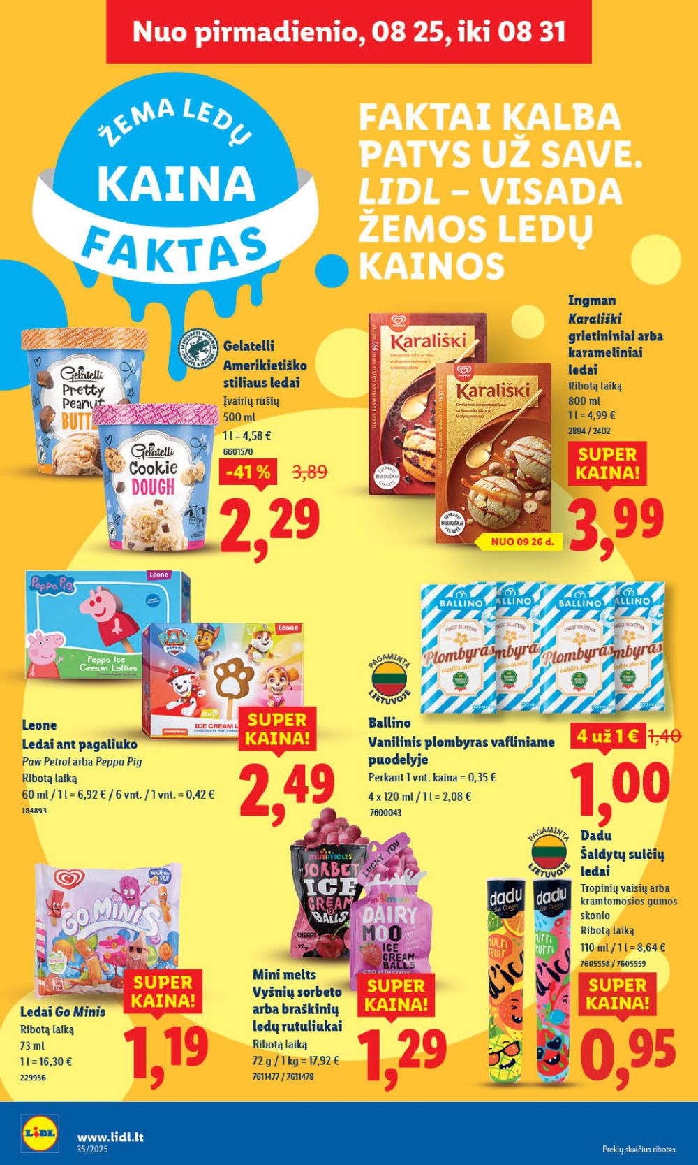 lidl - LIDL - Maisto prekių pasiūlymai (2025 08 28 - 2025 08 31) - page: 34 lidl - LIDL - Maisto prekių pasiūlymai (2025 08 28 - 2025 08 31) - page: 34