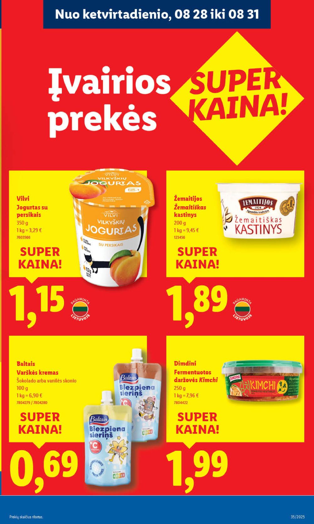 lidl - LIDL - Maisto prekių pasiūlymai (2025 08 28 - 2025 08 31) - page: 18 lidl - LIDL - Maisto prekių pasiūlymai (2025 08 28 - 2025 08 31) - page: 18