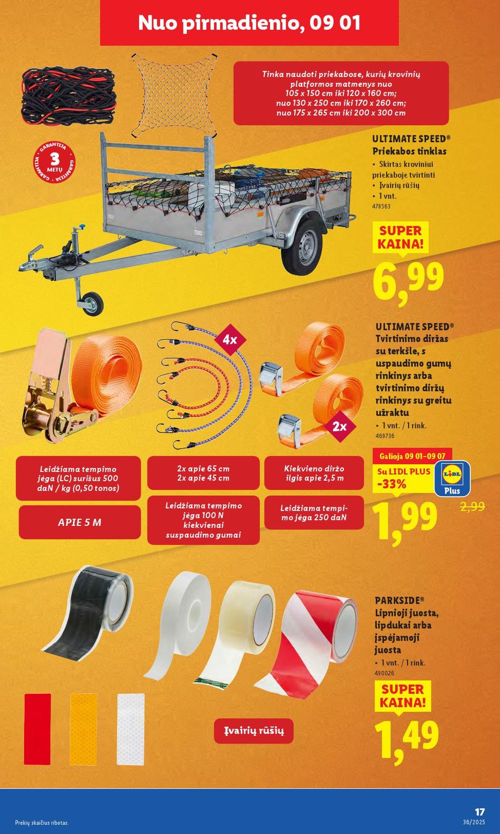 lidl - LIDL - Ne maisto prekių pasiūlymai (2025 09 01 - 2025 09 07) - page: 17 lidl - LIDL - Ne maisto prekių pasiūlymai (2025 09 01 - 2025 09 07) - page: 17