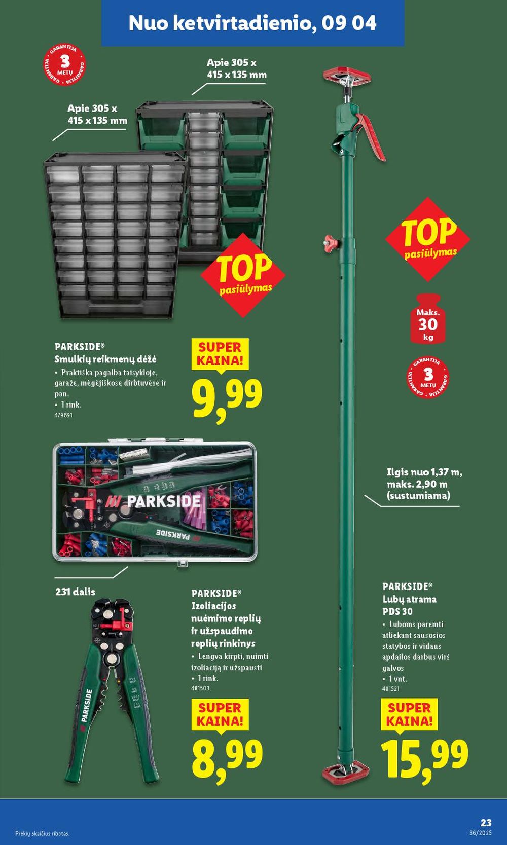 lidl - LIDL - Ne maisto prekių pasiūlymai (2025 09 01 - 2025 09 07) - page: 23 lidl - LIDL - Ne maisto prekių pasiūlymai (2025 09 01 - 2025 09 07) - page: 23