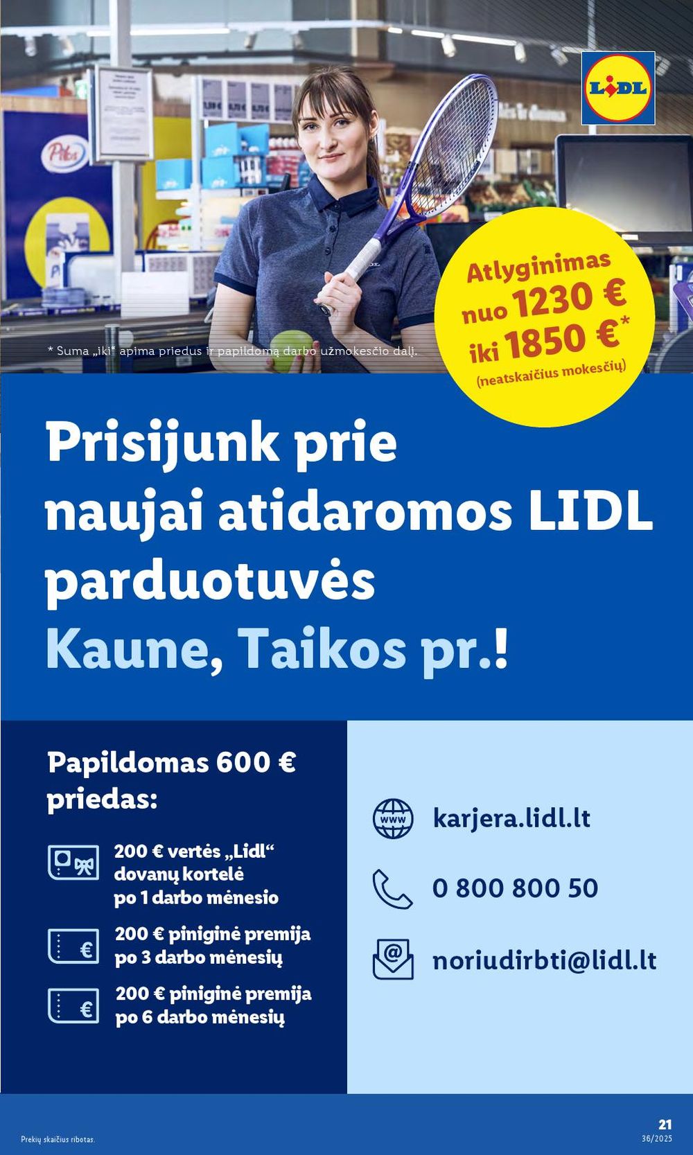 lidl - LIDL - Ne maisto prekių pasiūlymai (2025 09 01 - 2025 09 07) - page: 21 lidl - LIDL - Ne maisto prekių pasiūlymai (2025 09 01 - 2025 09 07) - page: 21