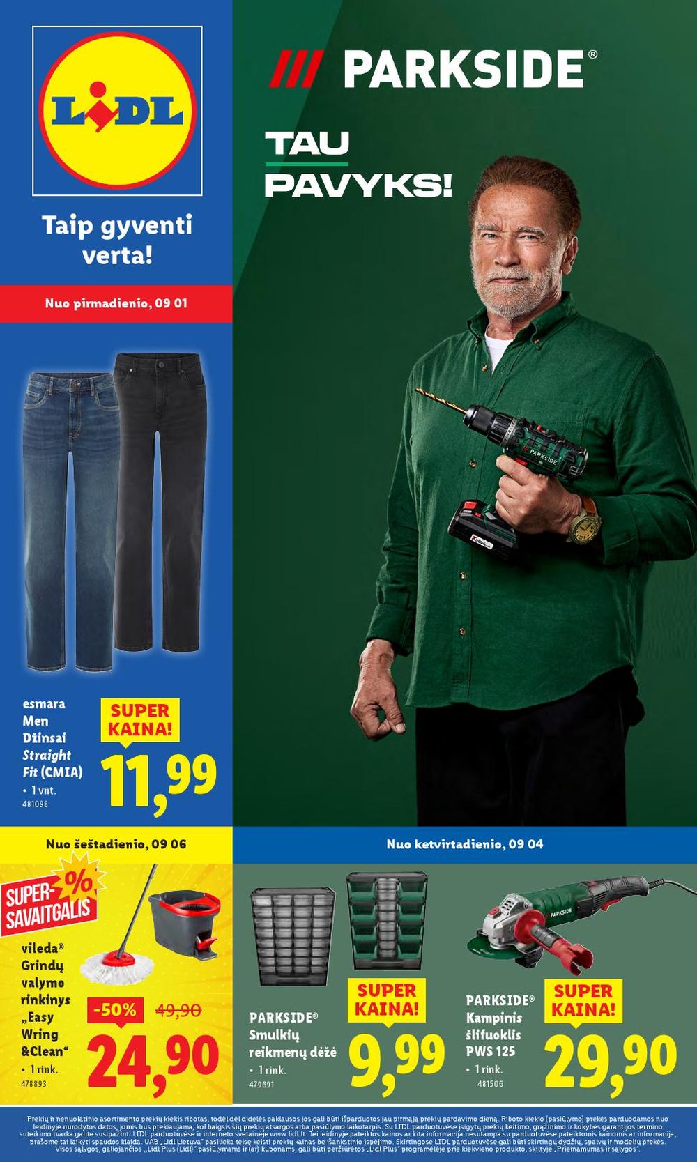 lidl - LIDL - Ne maisto prekių pasiūlymai (2025 09 01 - 2025 09 07)