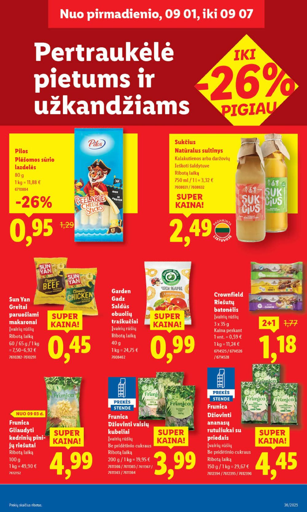 lidl - LIDL - Maisto prekių pasiūlymai (2025 09 01 - 2025 09 07) - page: 31 lidl - LIDL - Maisto prekių pasiūlymai (2025 09 01 - 2025 09 07) - page: 31