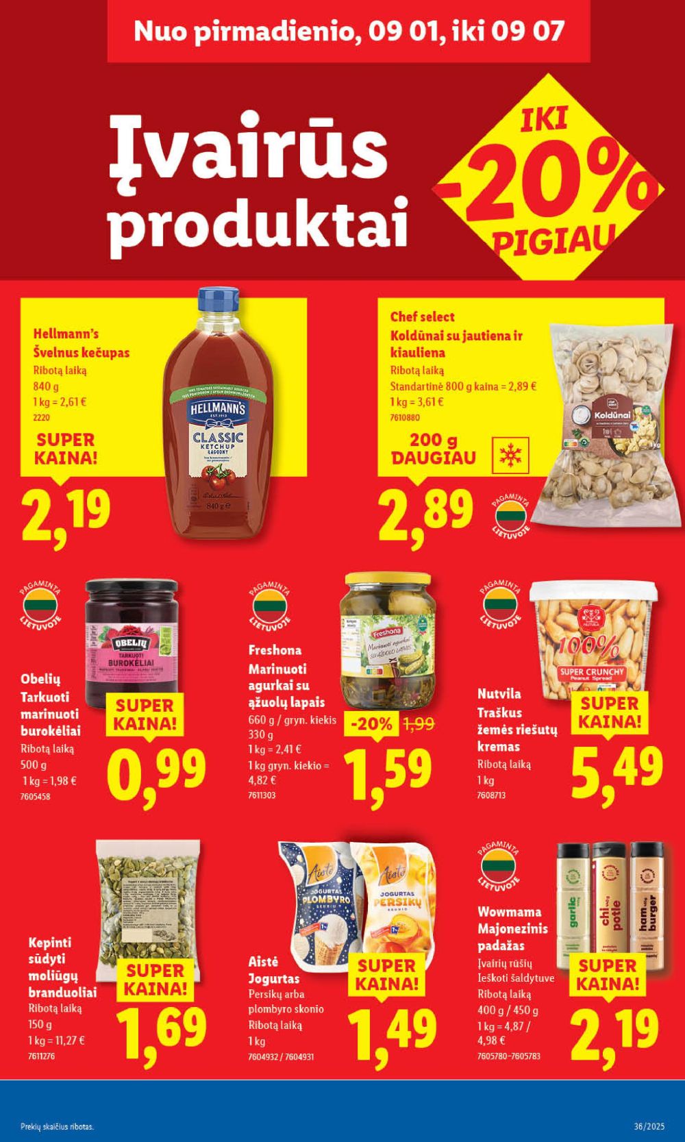 lidl - LIDL - Maisto prekių pasiūlymai (2025 09 01 - 2025 09 07) - page: 33 lidl - LIDL - Maisto prekių pasiūlymai (2025 09 01 - 2025 09 07) - page: 33