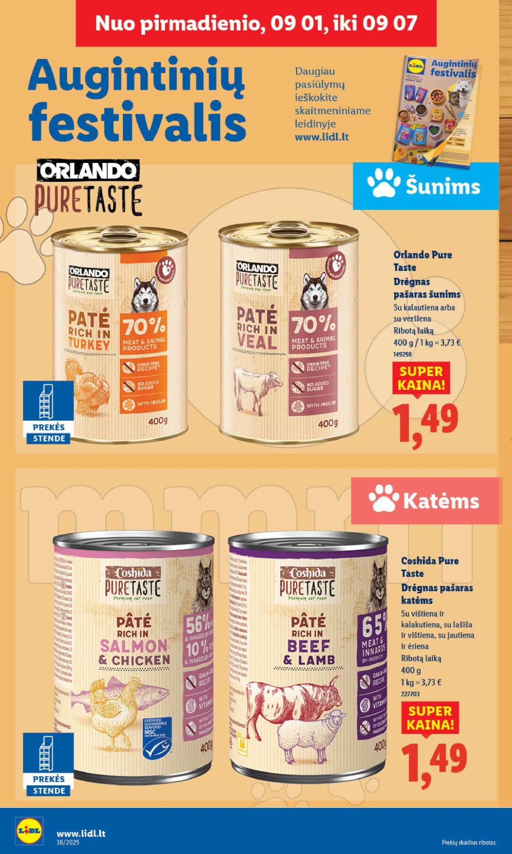 lidl - LIDL - Maisto prekių pasiūlymai (2025 09 01 - 2025 09 07) - page: 44 lidl - LIDL - Maisto prekių pasiūlymai (2025 09 01 - 2025 09 07) - page: 44