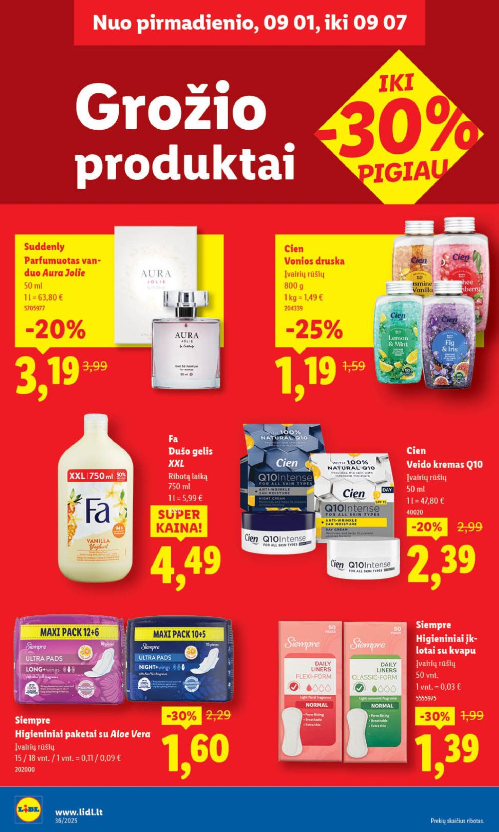 lidl - LIDL - Maisto prekių pasiūlymai (2025 09 01 - 2025 09 07) - page: 40 lidl - LIDL - Maisto prekių pasiūlymai (2025 09 01 - 2025 09 07) - page: 40