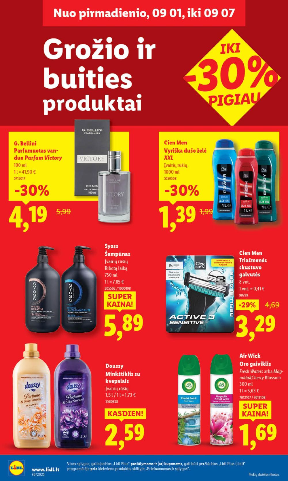 lidl - LIDL - Maisto prekių pasiūlymai (2025 09 01 - 2025 09 07) - page: 38 lidl - LIDL - Maisto prekių pasiūlymai (2025 09 01 - 2025 09 07) - page: 38
