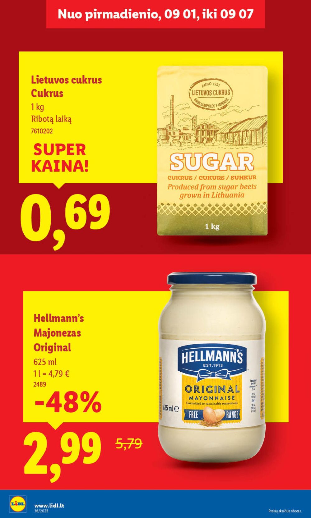 lidl - LIDL - Maisto prekių pasiūlymai (2025 09 01 - 2025 09 07) - page: 2 lidl - LIDL - Maisto prekių pasiūlymai (2025 09 01 - 2025 09 07) - page: 2