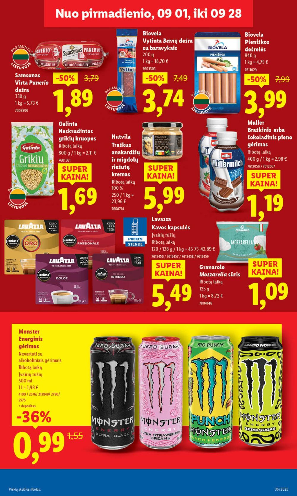lidl - LIDL - Maisto prekių pasiūlymai (2025 09 01 - 2025 09 07) - page: 23 lidl - LIDL - Maisto prekių pasiūlymai (2025 09 01 - 2025 09 07) - page: 23