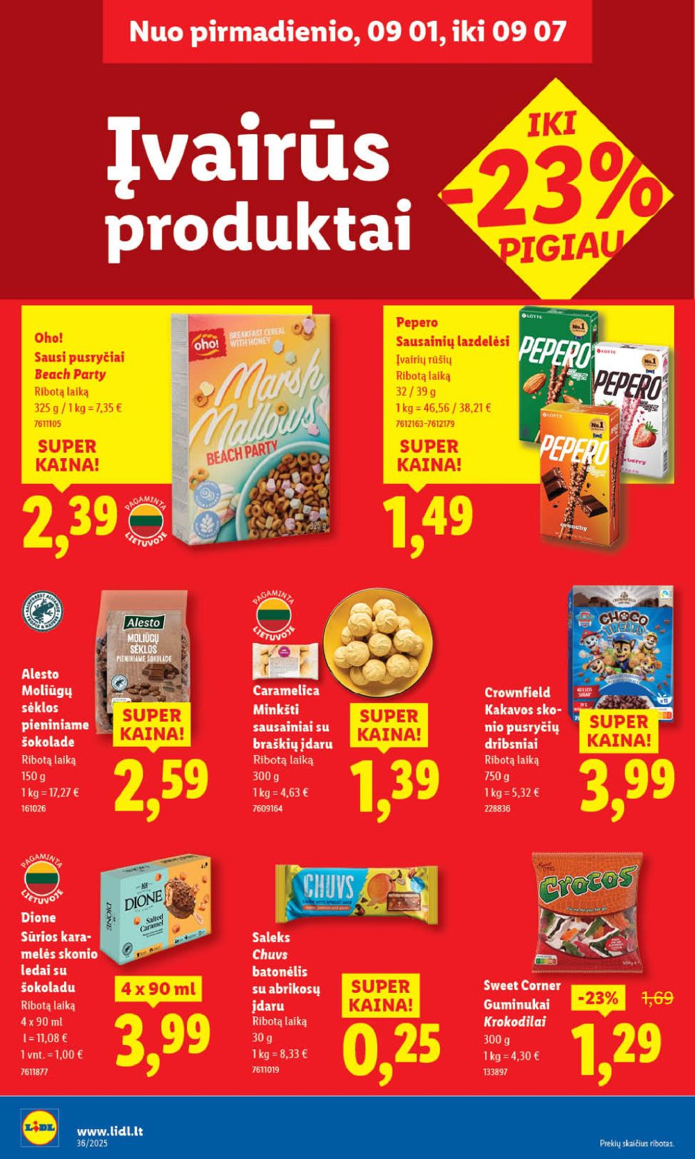 lidl - LIDL - Maisto prekių pasiūlymai (2025 09 04 - 2025 09 07) - page: 44