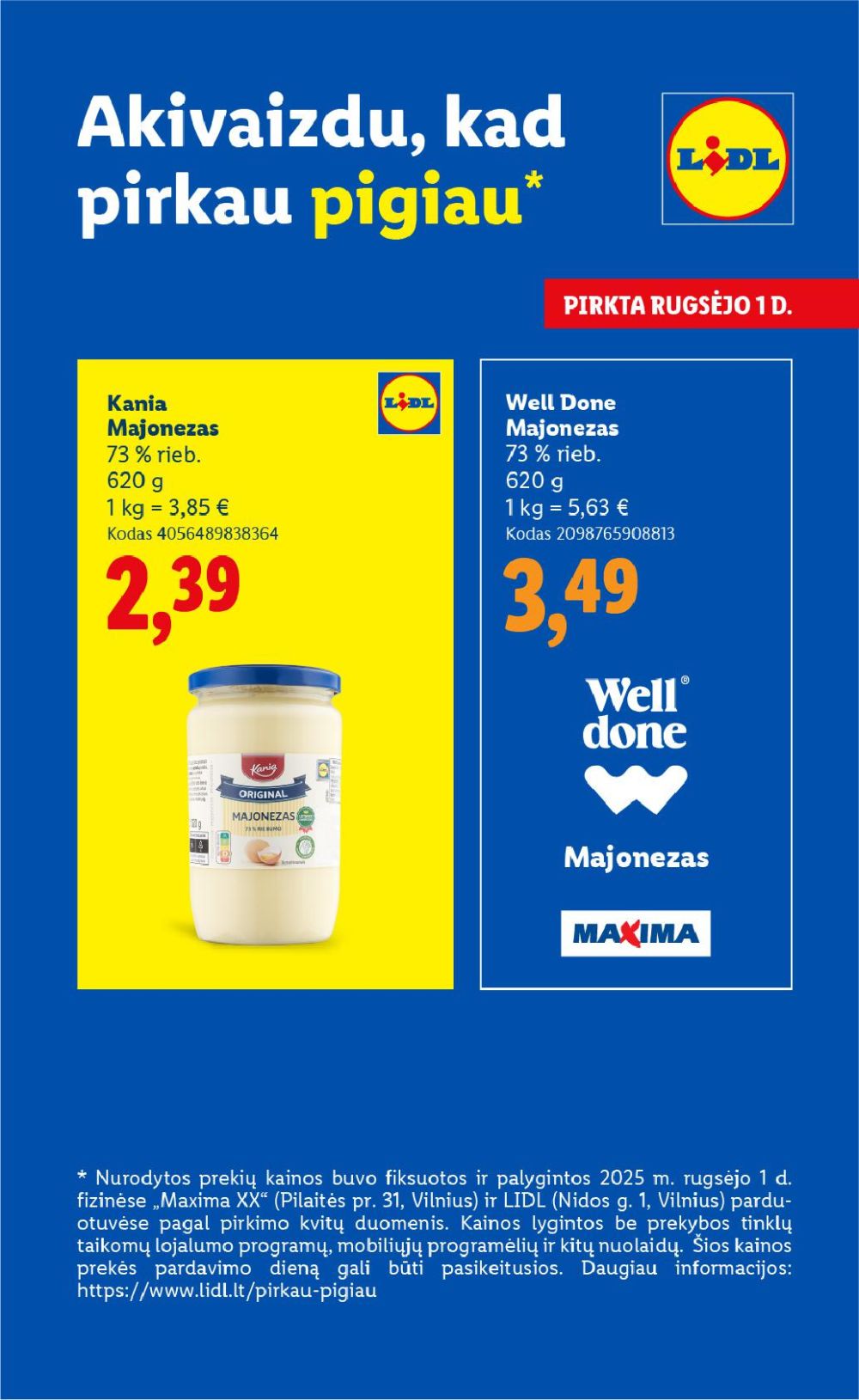 lidl - LIDL - Maisto prekių pasiūlymai (2025 09 04 - 2025 09 07) - page: 3