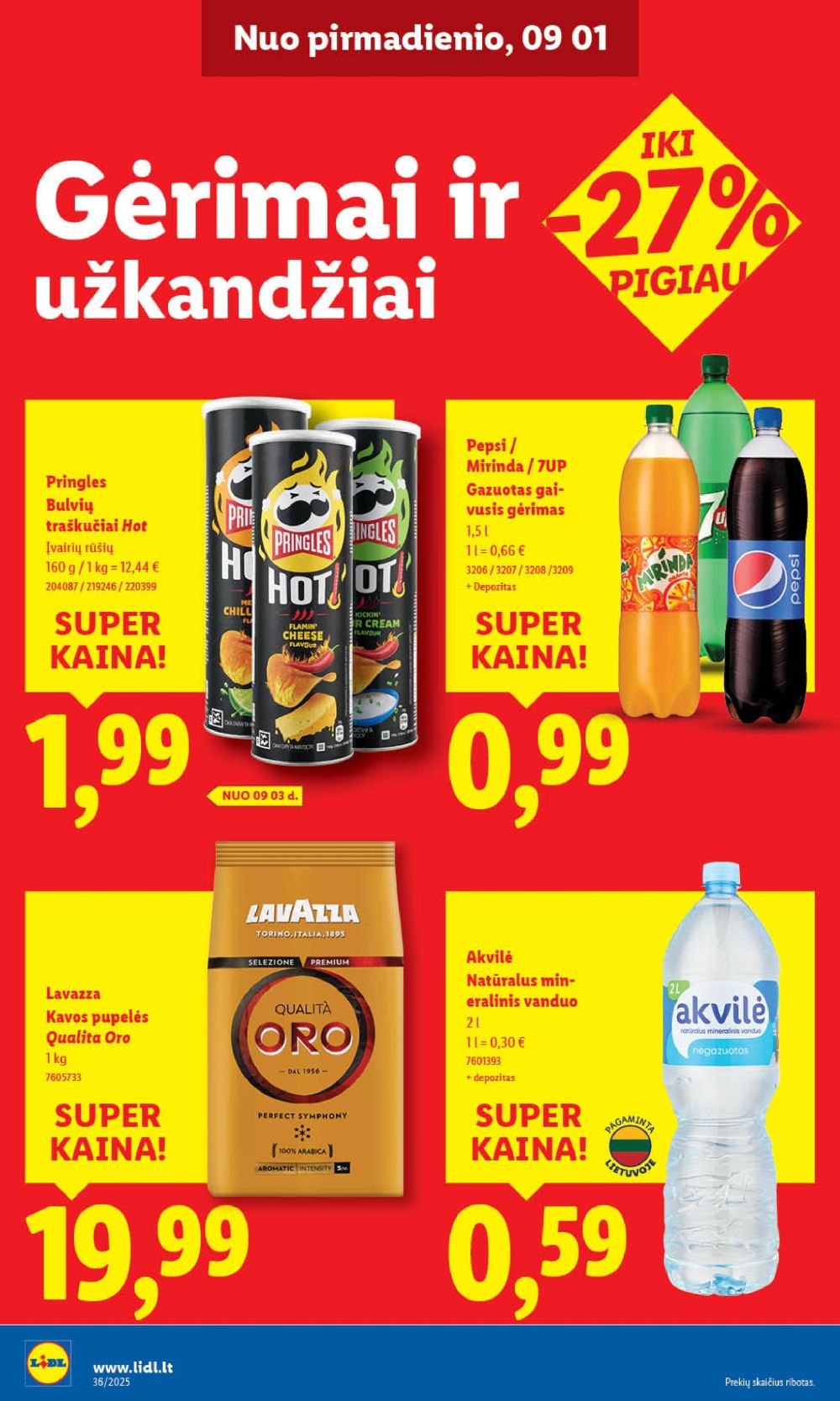 lidl - LIDL - Maisto prekių pasiūlymai (2025 09 04 - 2025 09 07) - page: 46