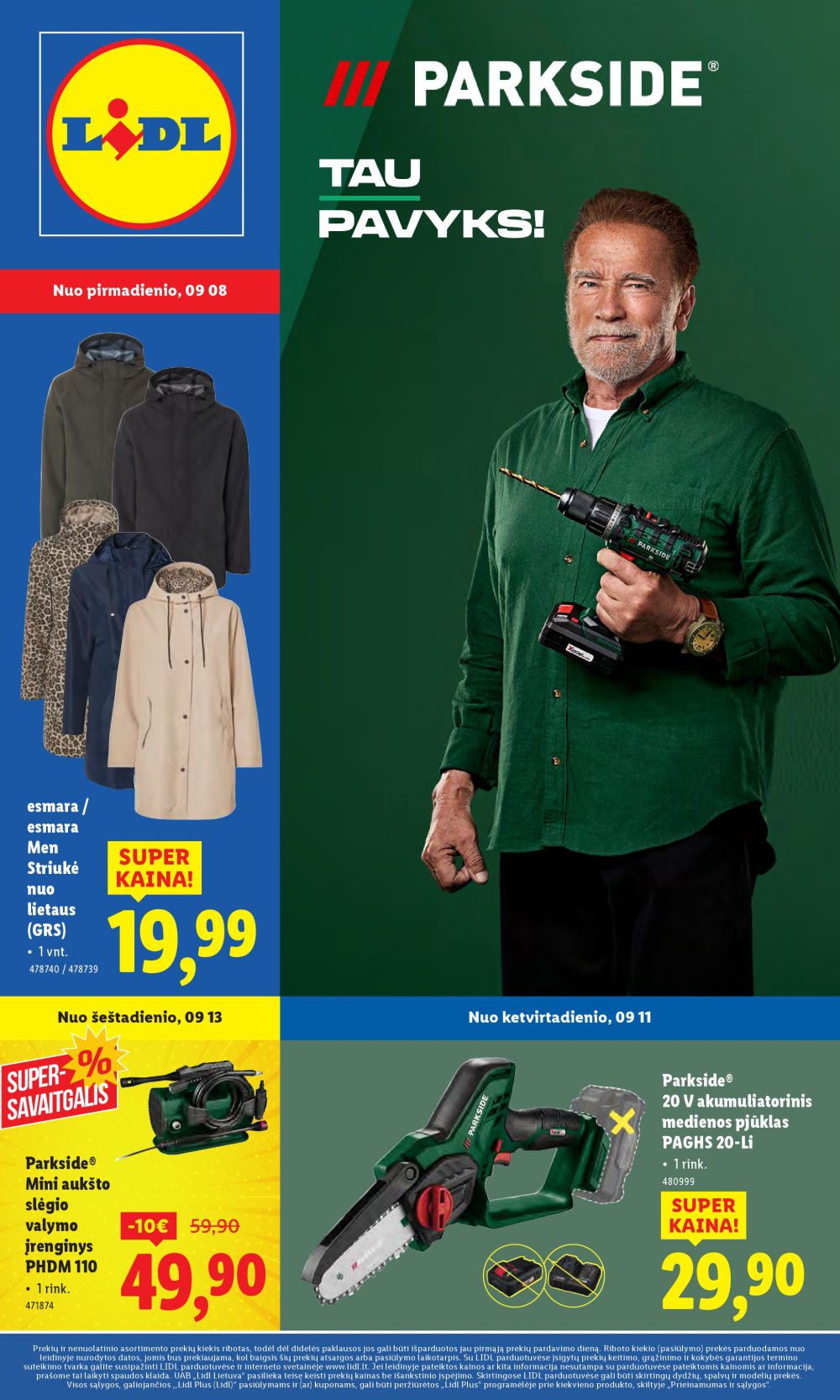 lidl - LIDL - Ne maisto prekių pasiūlymai (2025 09 08 - 2025 09 14)