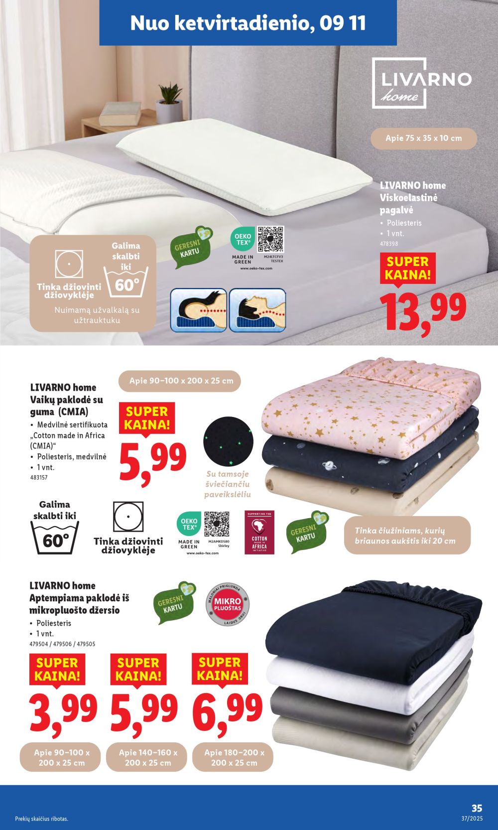 lidl - LIDL - Ne maisto prekių pasiūlymai (2025 09 08 - 2025 09 14) - page: 35
