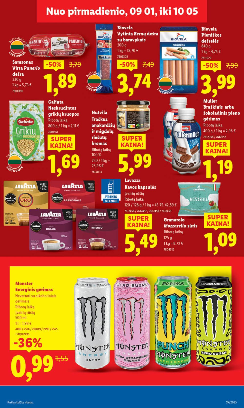 lidl - LIDL - Maisto prekių pasiūlymai (2025 09 08 - 2025 09 14) - page: 19 lidl - LIDL - Maisto prekių pasiūlymai (2025 09 08 - 2025 09 14) - page: 19