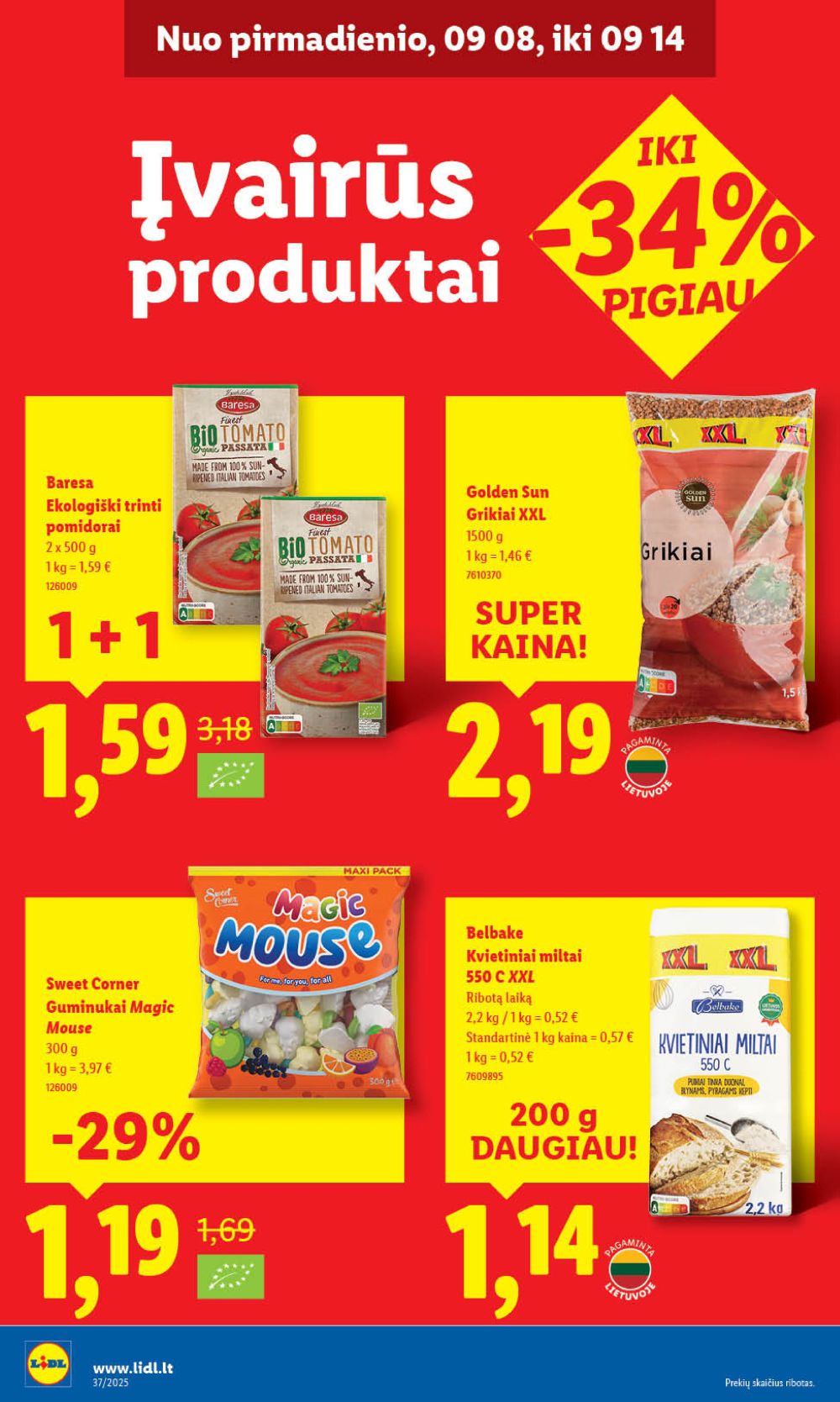 lidl - LIDL - Maisto prekių pasiūlymai (2025 09 08 - 2025 09 14) - page: 32 lidl - LIDL - Maisto prekių pasiūlymai (2025 09 08 - 2025 09 14) - page: 32