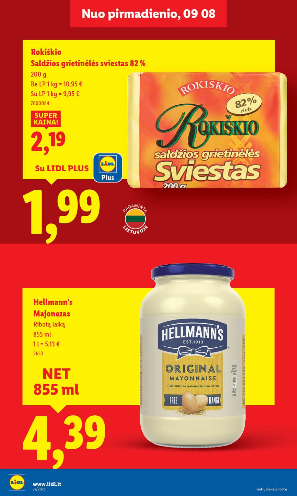 lidl - LIDL - Maisto prekių pasiūlymai (2025 09 08 - 2025 09 14) - page: 20 lidl - LIDL - Maisto prekių pasiūlymai (2025 09 08 - 2025 09 14) - page: 20