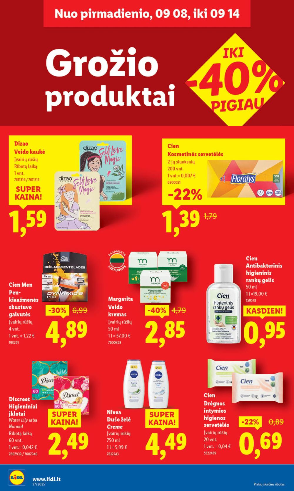 lidl - LIDL - Maisto prekių pasiūlymai (2025 09 08 - 2025 09 14) - page: 36 lidl - LIDL - Maisto prekių pasiūlymai (2025 09 08 - 2025 09 14) - page: 36